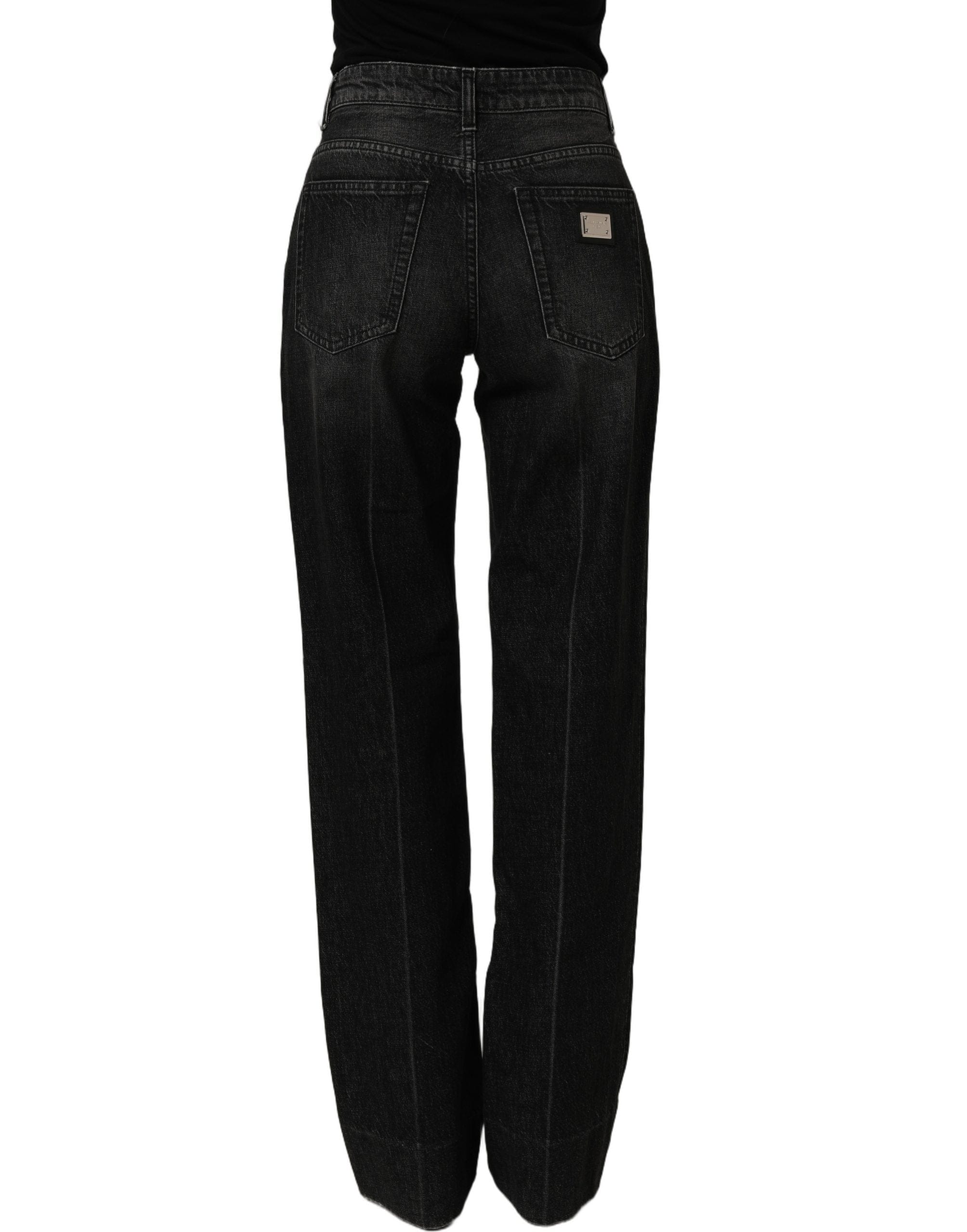 Dolce & Gabbana Cotton Stretch Straight blue Women's Jeans