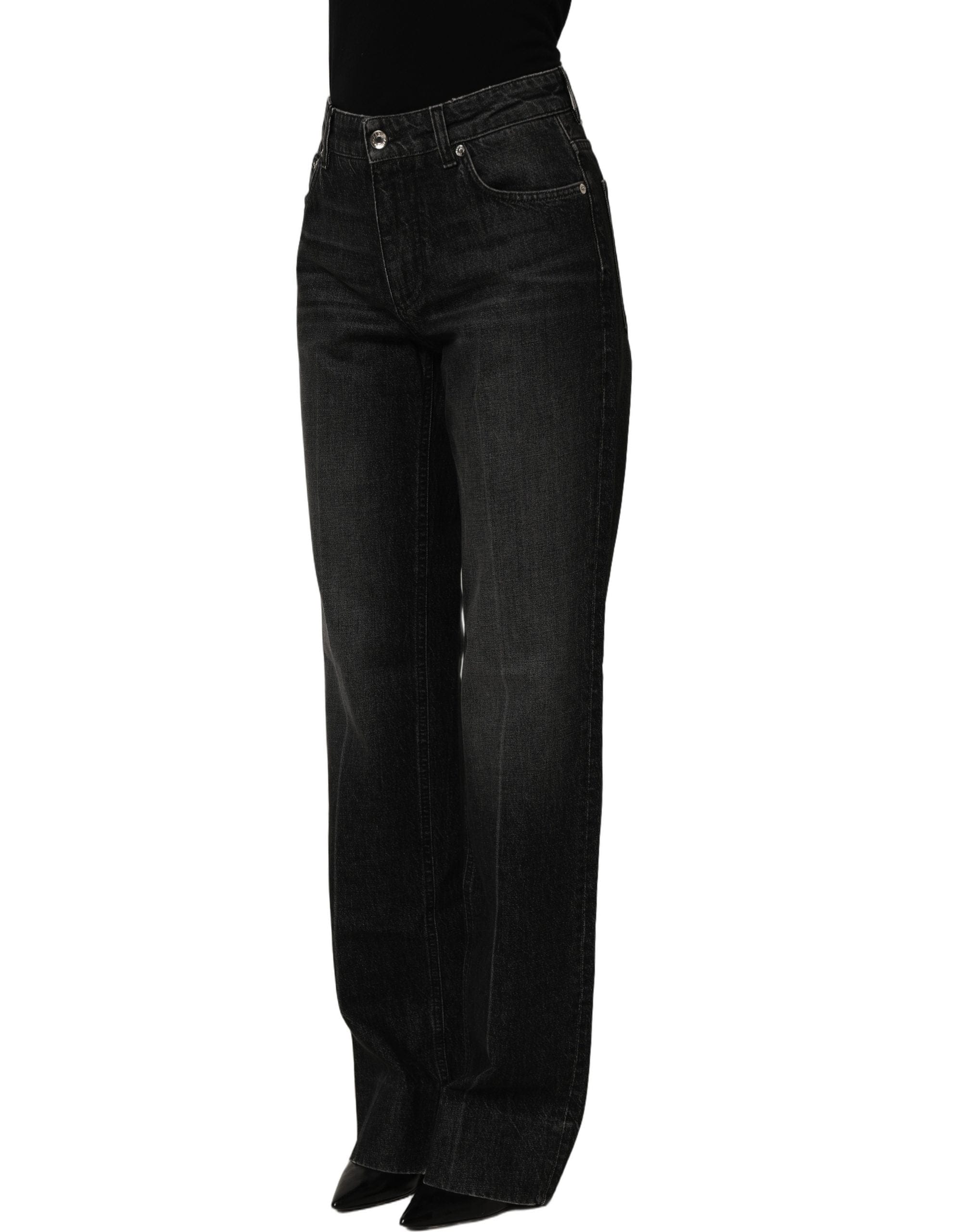 Dolce & Gabbana Cotton Stretch Straight blue Women's Jeans