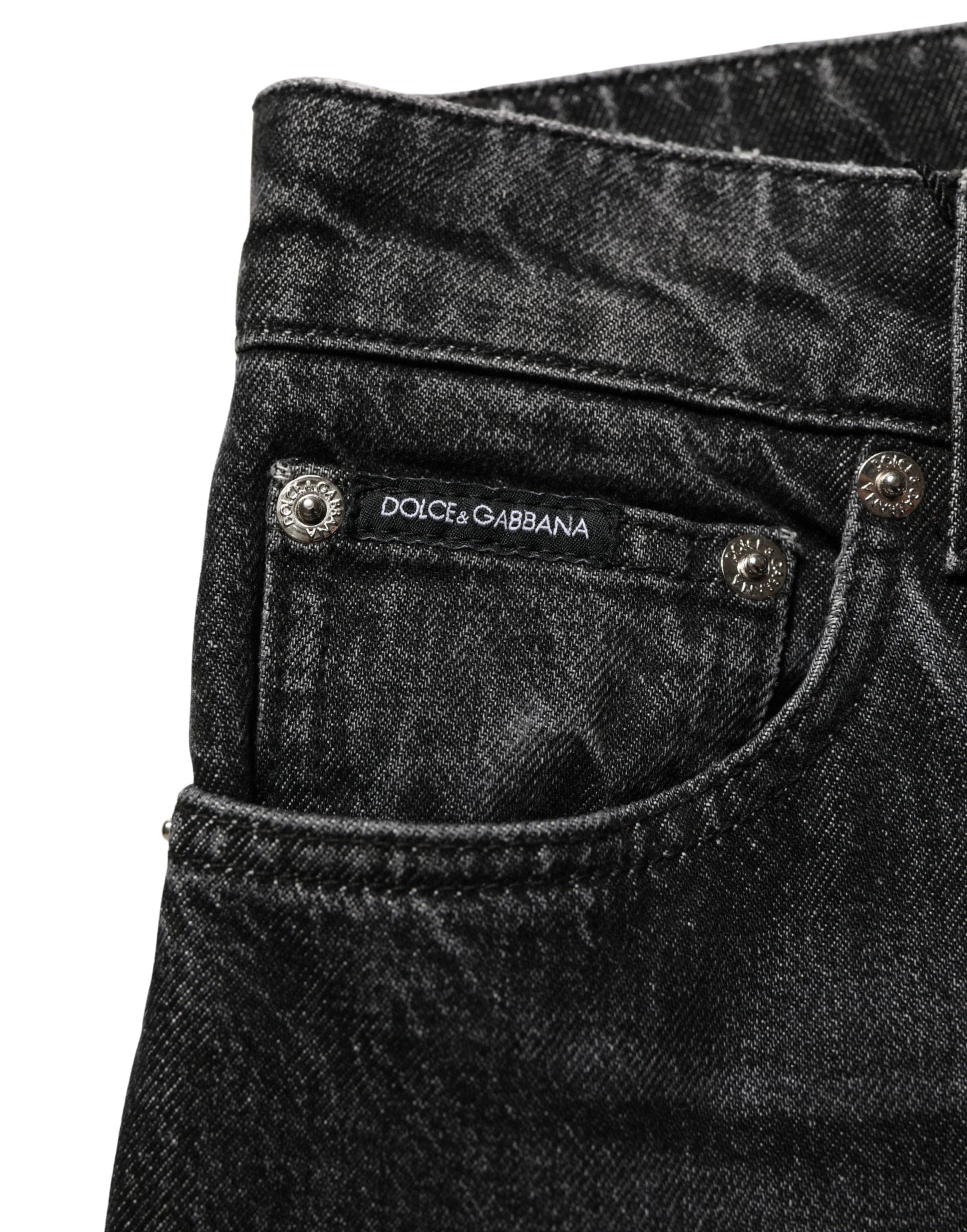 Dolce & Gabbana Cotton Stretch Straight blue Women's Jeans