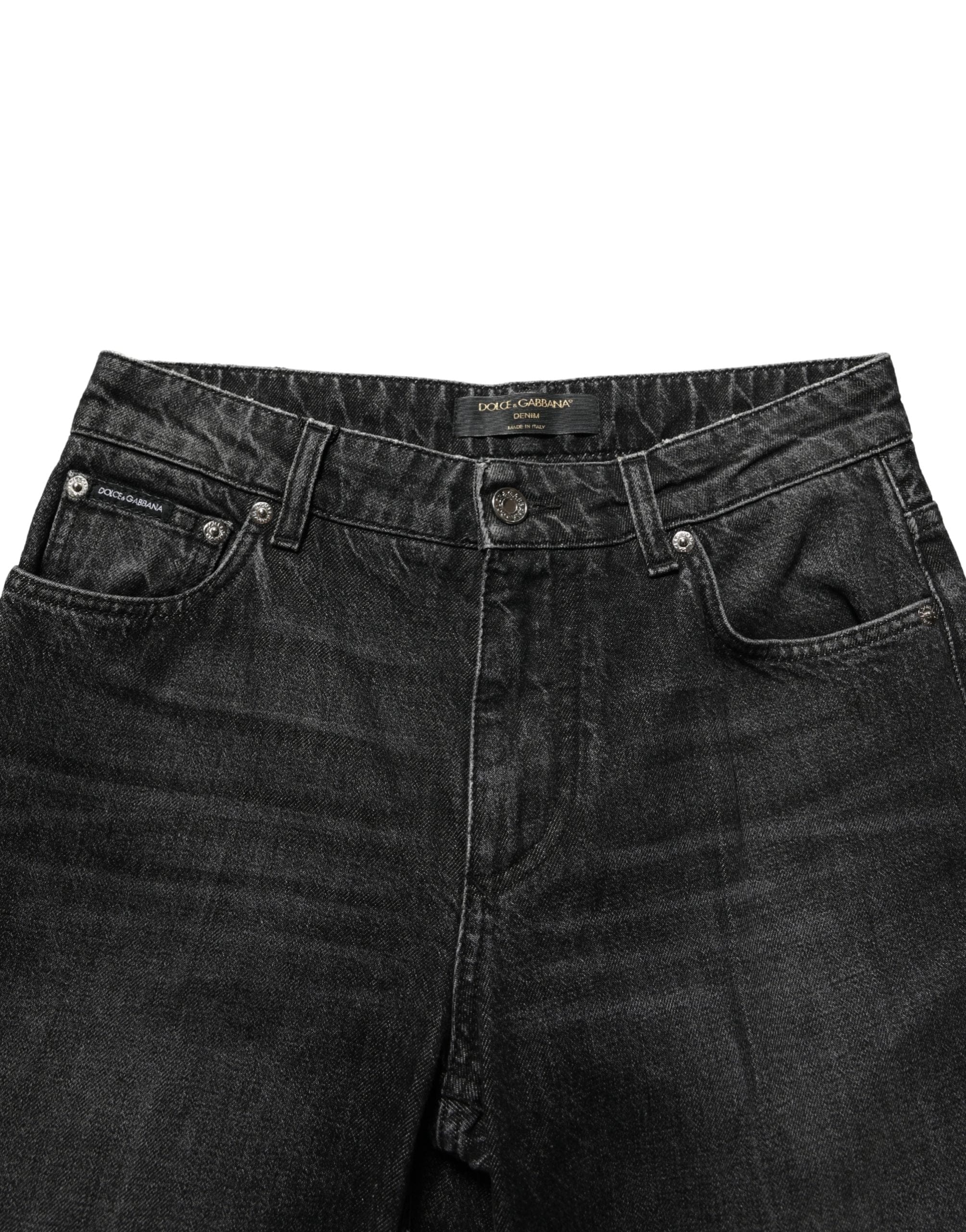 Dolce & Gabbana Cotton Stretch Straight blue Women's Jeans