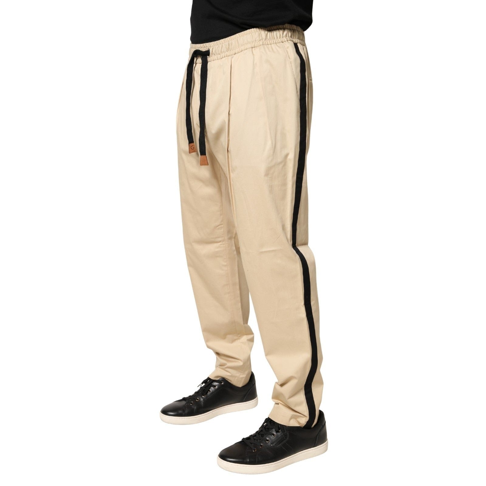 Dolce & Gabbana Cotton Skinny Men Jogger Trouser Men's Pants