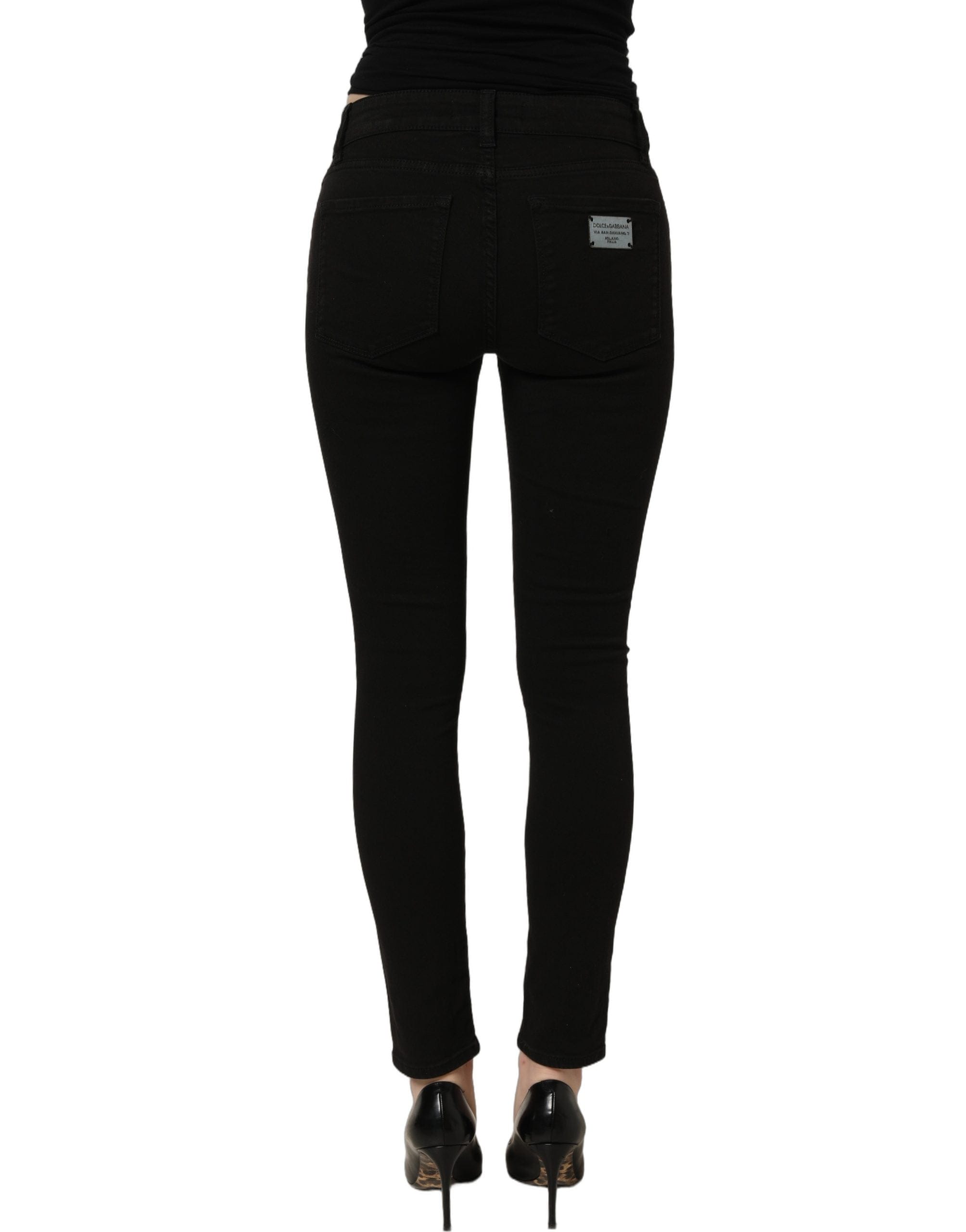 Dolce & Gabbana Cotton Stretch Skinny blue Women's Jeans