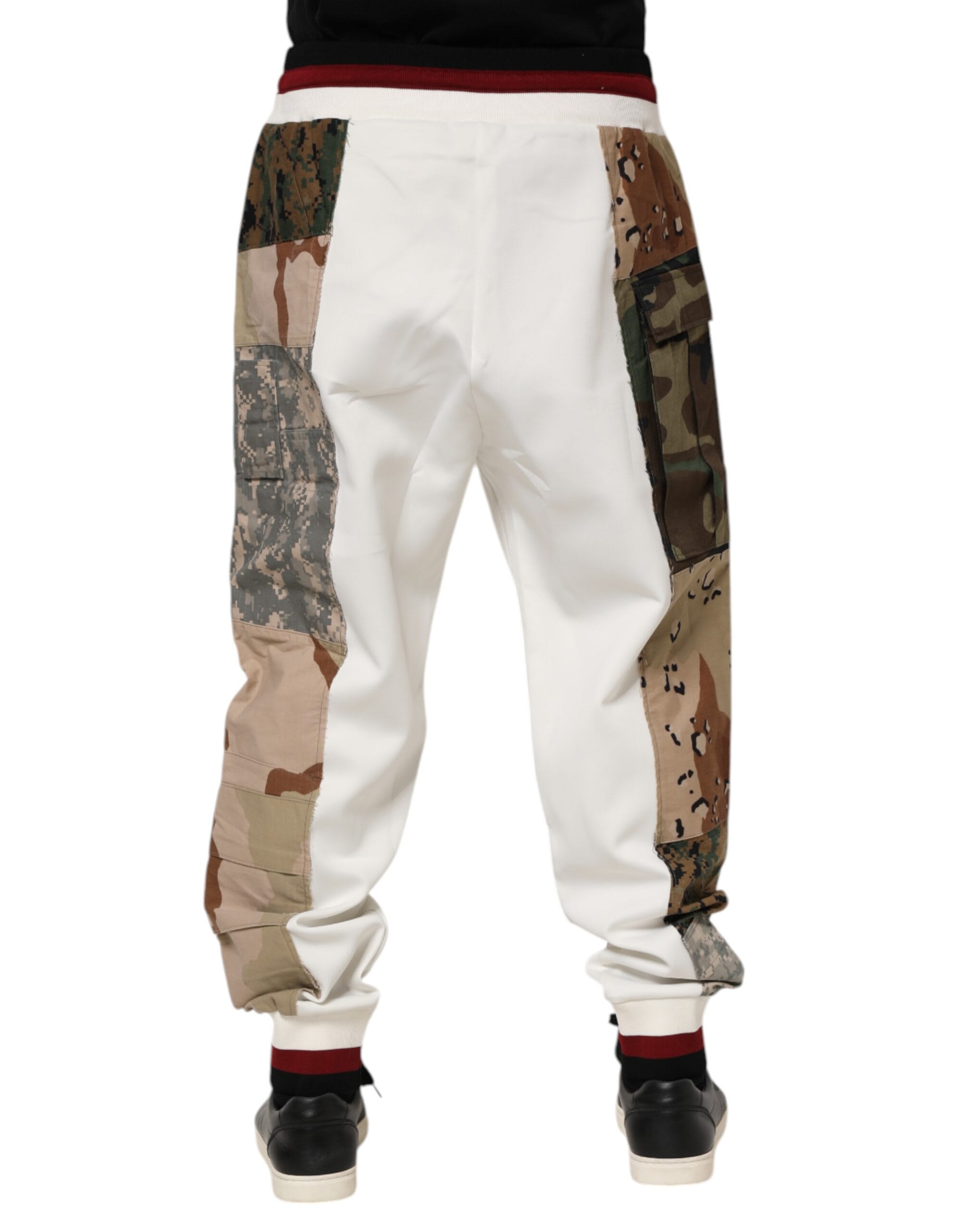 Dolce & Gabbana Patchwork Jogger Men's Pants