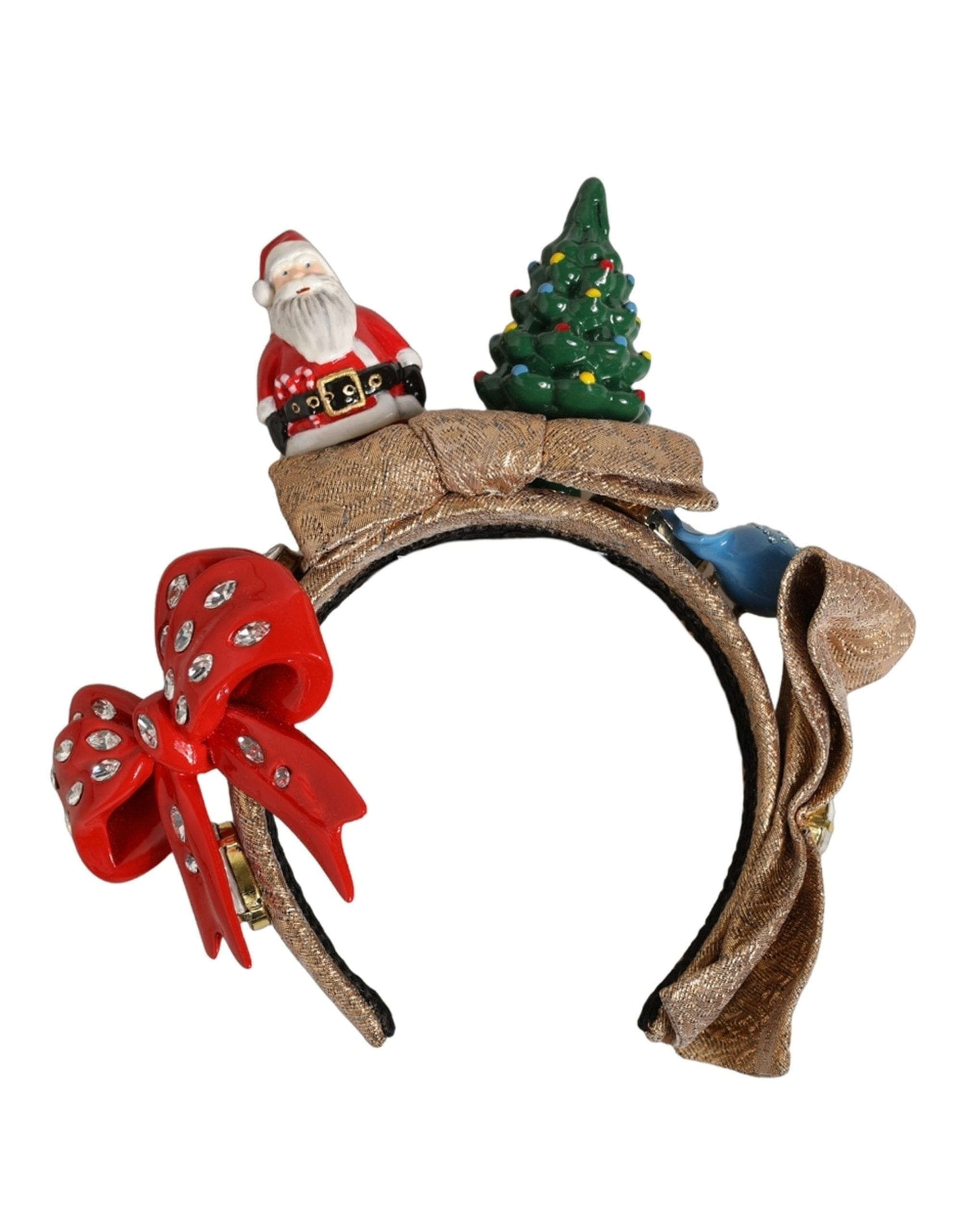 Dolce & Gabbana multi Glittery Christmas Themed Headwear Women's Headband