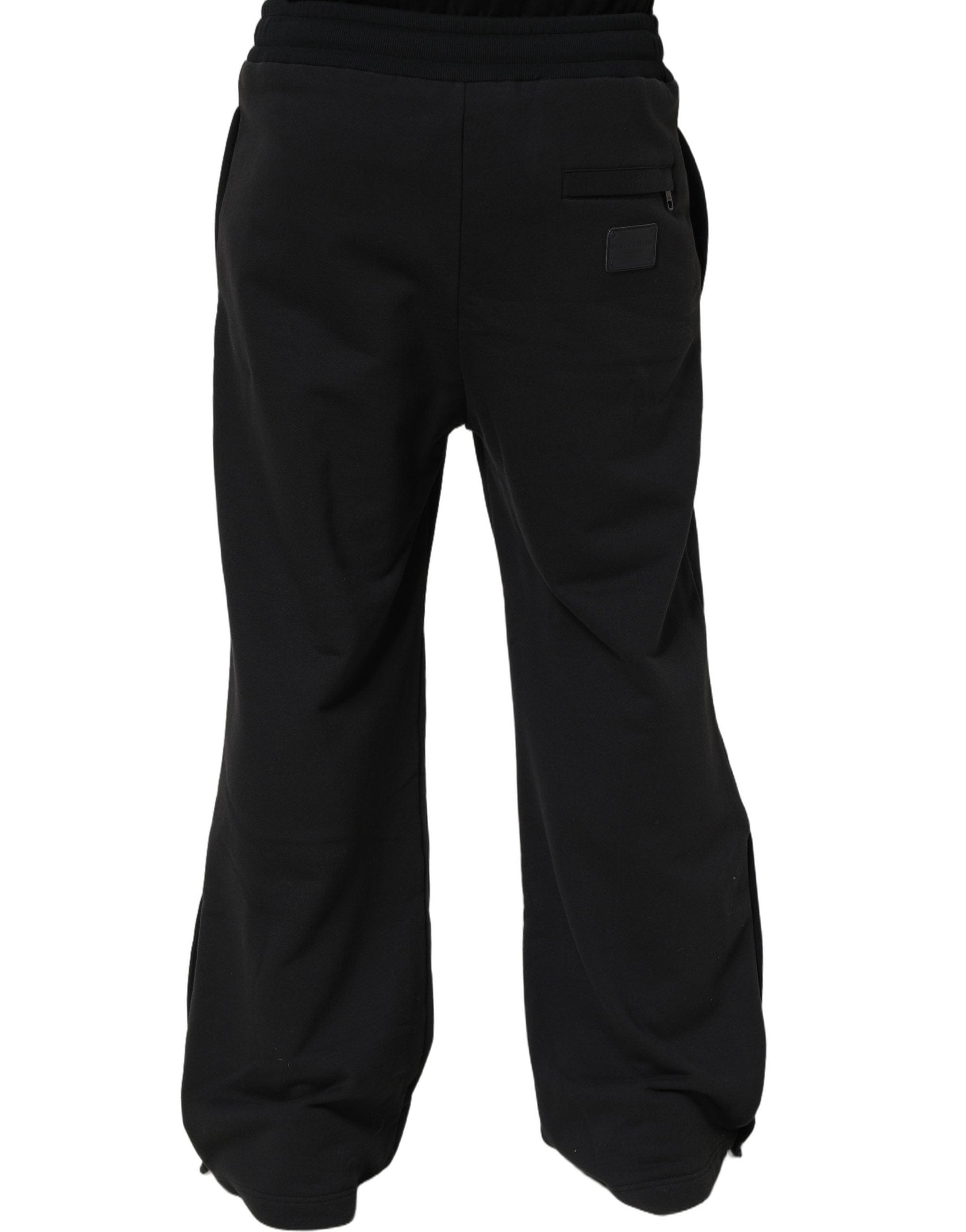 Dolce & Gabbana Drawstring Viscose Jogger Men SweatMen's Men's Pants