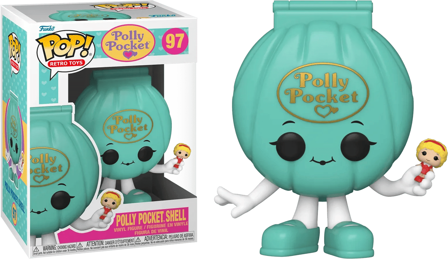 Funko Polly Pocket - Polly Pocket Shell Pop! Vinyl