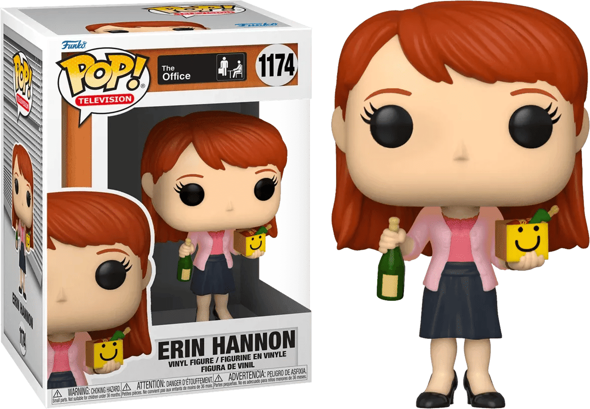 Funko The Office - Erin with Happy Box & Champagne Pop! Vinyl