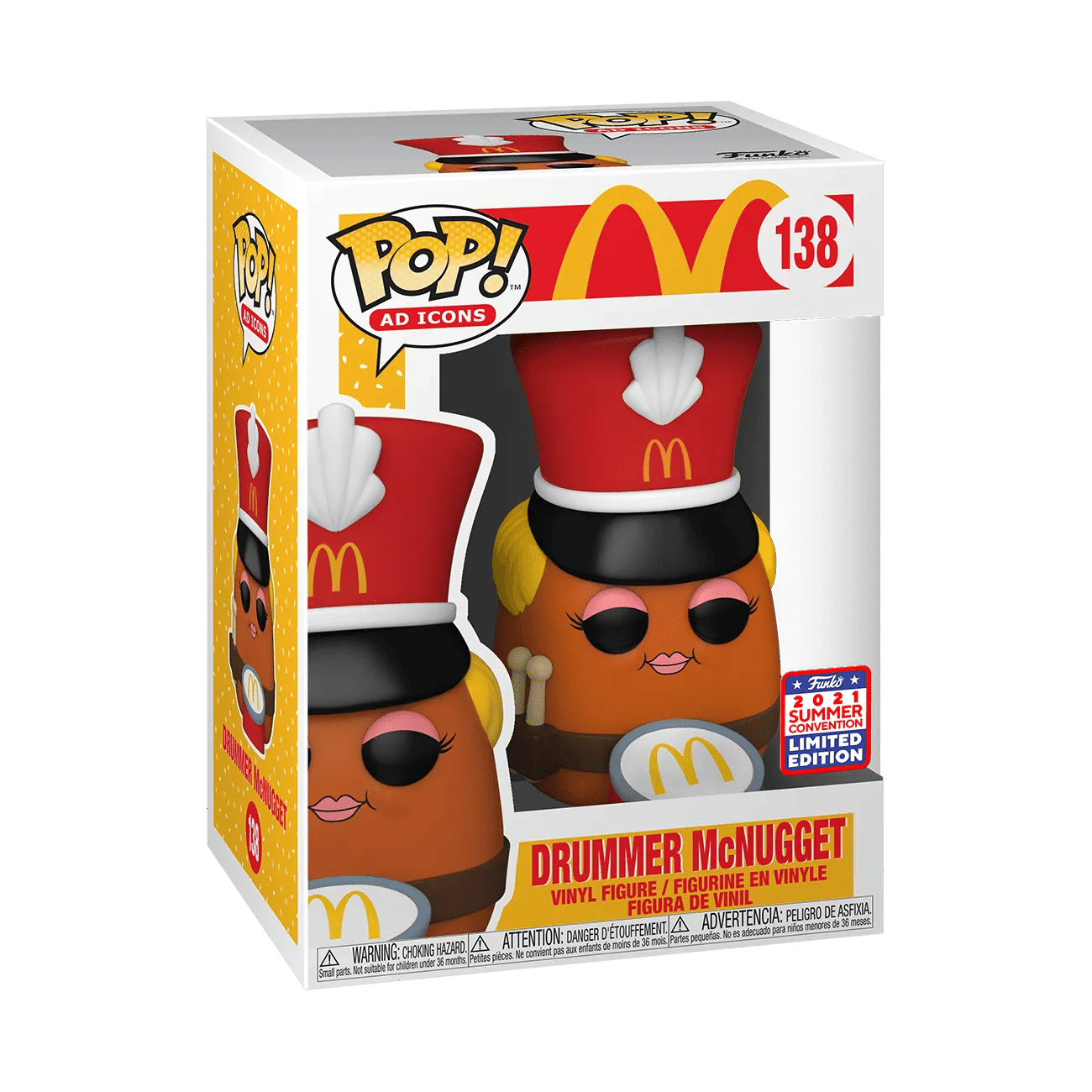 Funko McDonald's - Nugget Drummer SDCC 2021 US Exclusive Pop! Vinyl [RS]