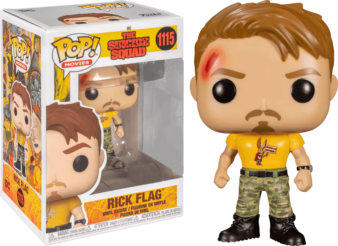 Funko The Suicide Squad (2021) - Rick Flag Pop! Vinyl