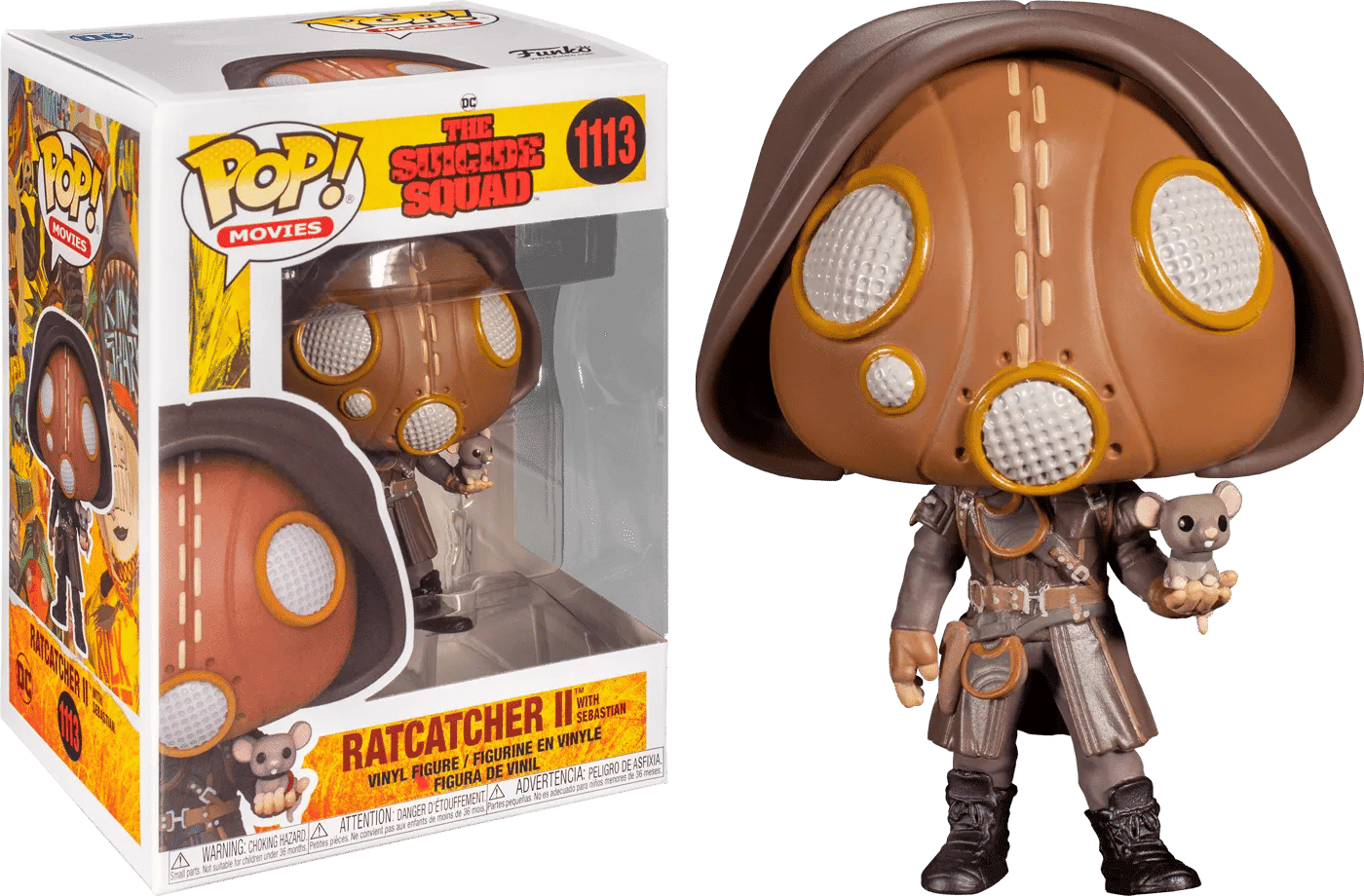 Funko The Suicide Squad (2021) - Ratcatcher II with Sebastian Pop! Vinyl