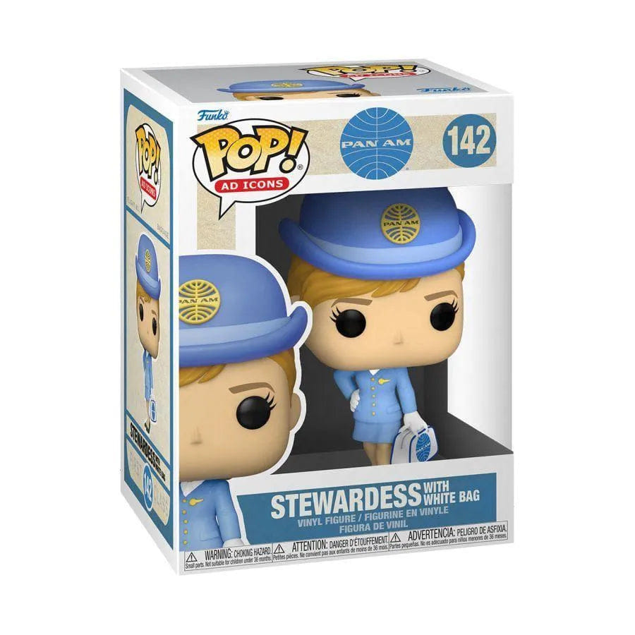 Funko Pan Am - Stewardess with White Bag Pop! Vinyl