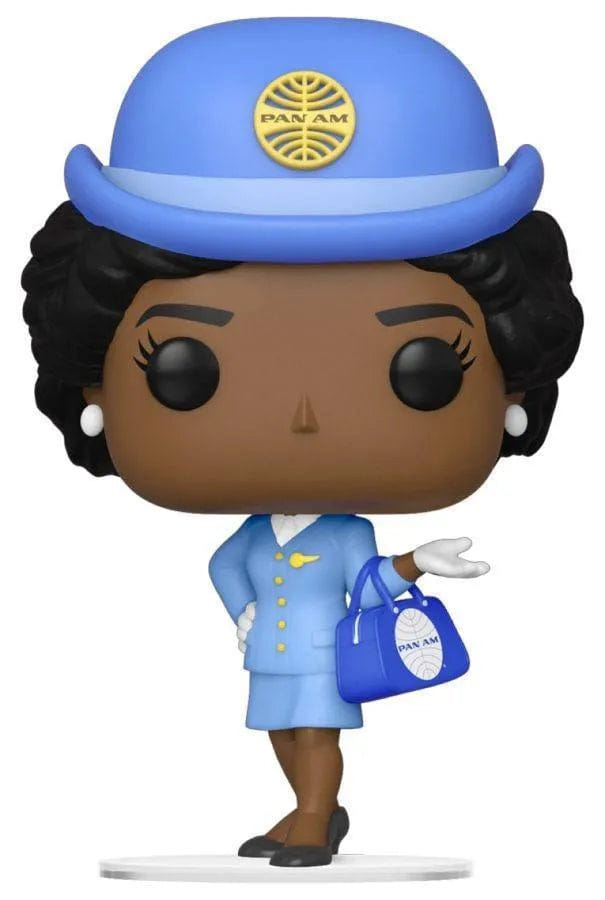 Funko Pan Am - Stewardess with Blue Bag Pop! Vinyl