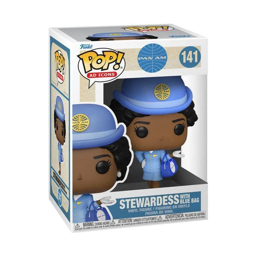 Funko Pan Am - Stewardess with Blue Bag Pop! Vinyl