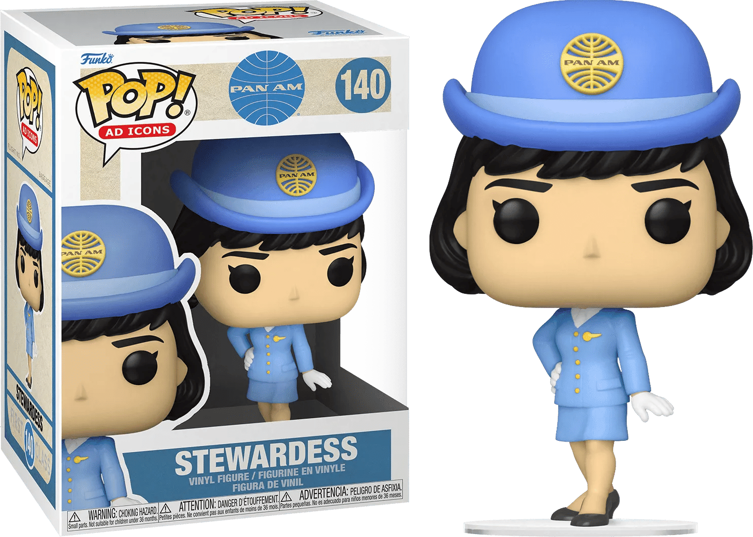 Funko Pan Am - Stewardess without Bag Pop! Vinyl