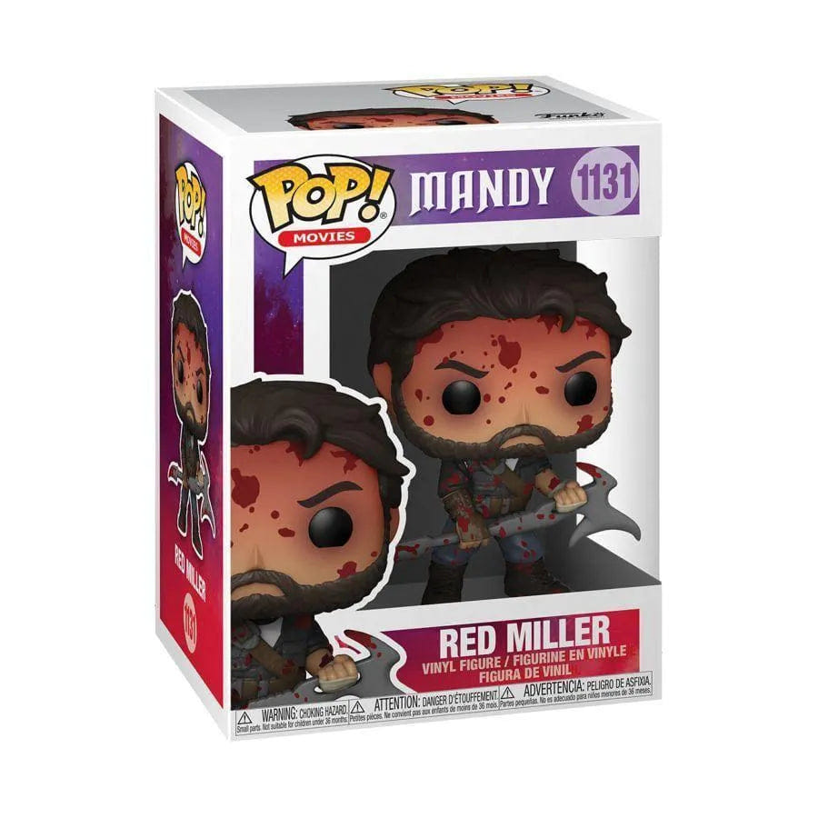 Funko Mandy - Red Miller Blood - Splattered Pop! Vinyl