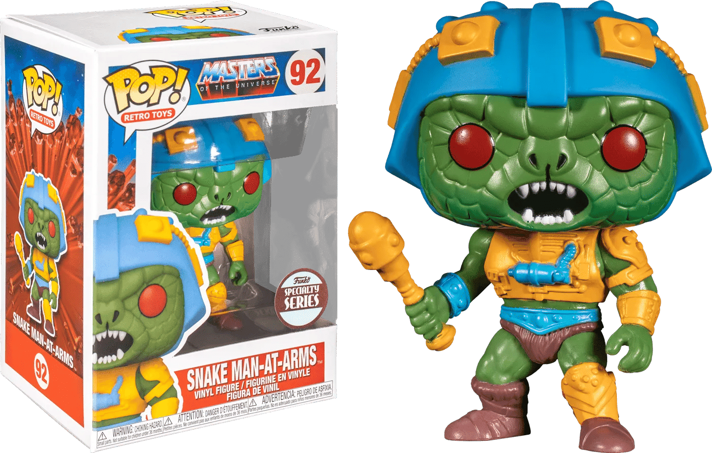 Funko Masters of the Universe - Snake Man - At - Arms Pop! Vinyl