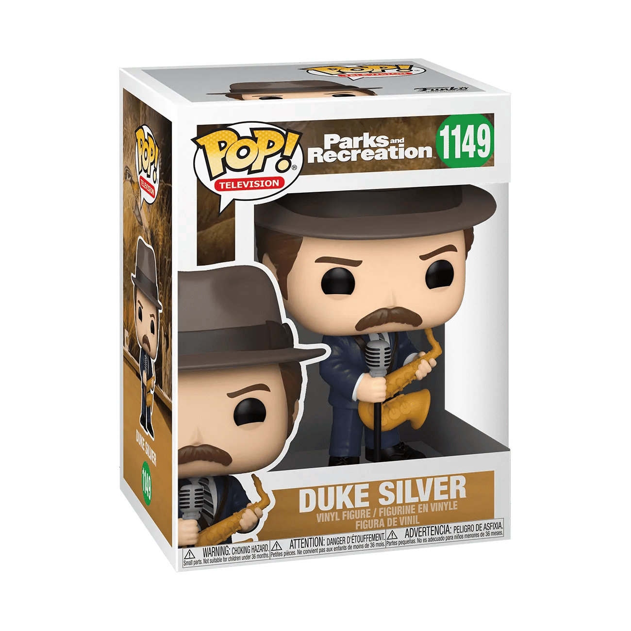 Funko Parks and Recreation - Duke Silver Pop! Vinyl