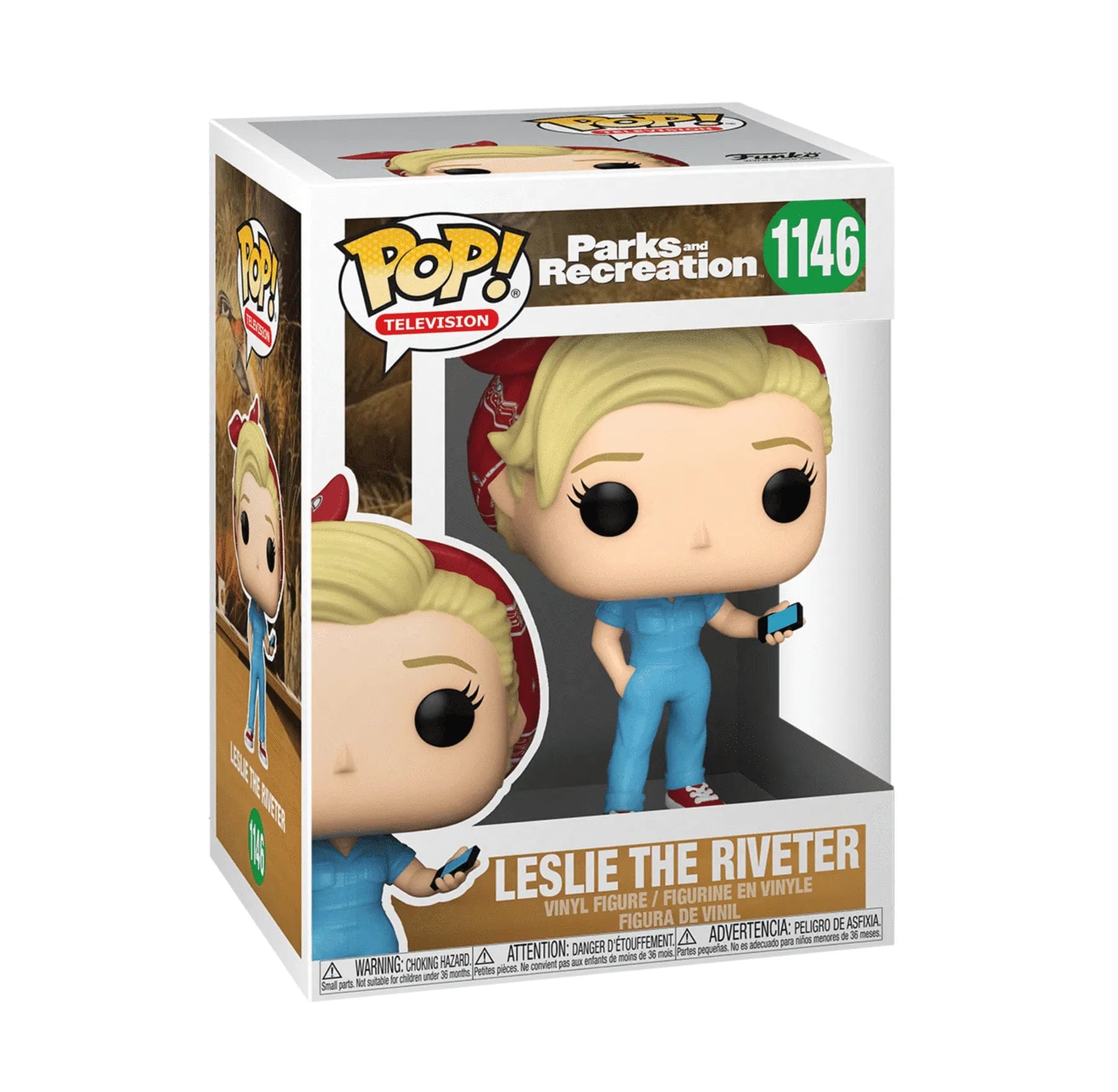 Funko Parks and Recreation - Leslie the Riveter Pop! Vinyl
