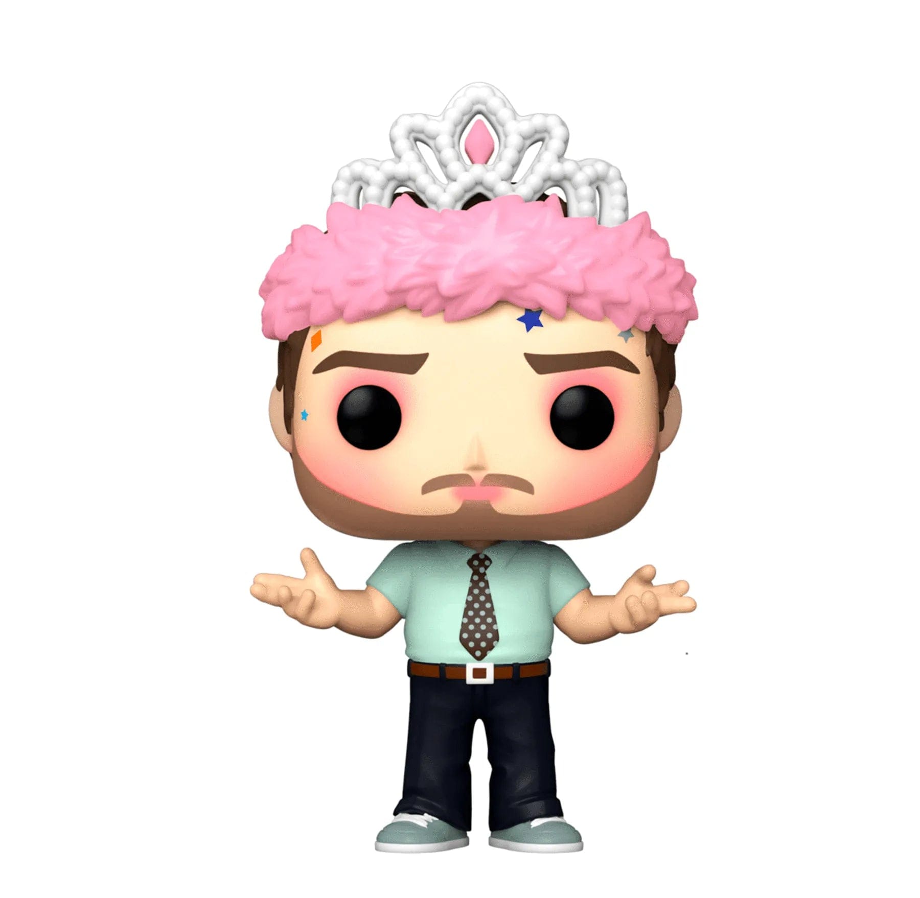 Funko Parks and Recreation - Andy Princess Rainbow Sparkle Pop! Vinyl