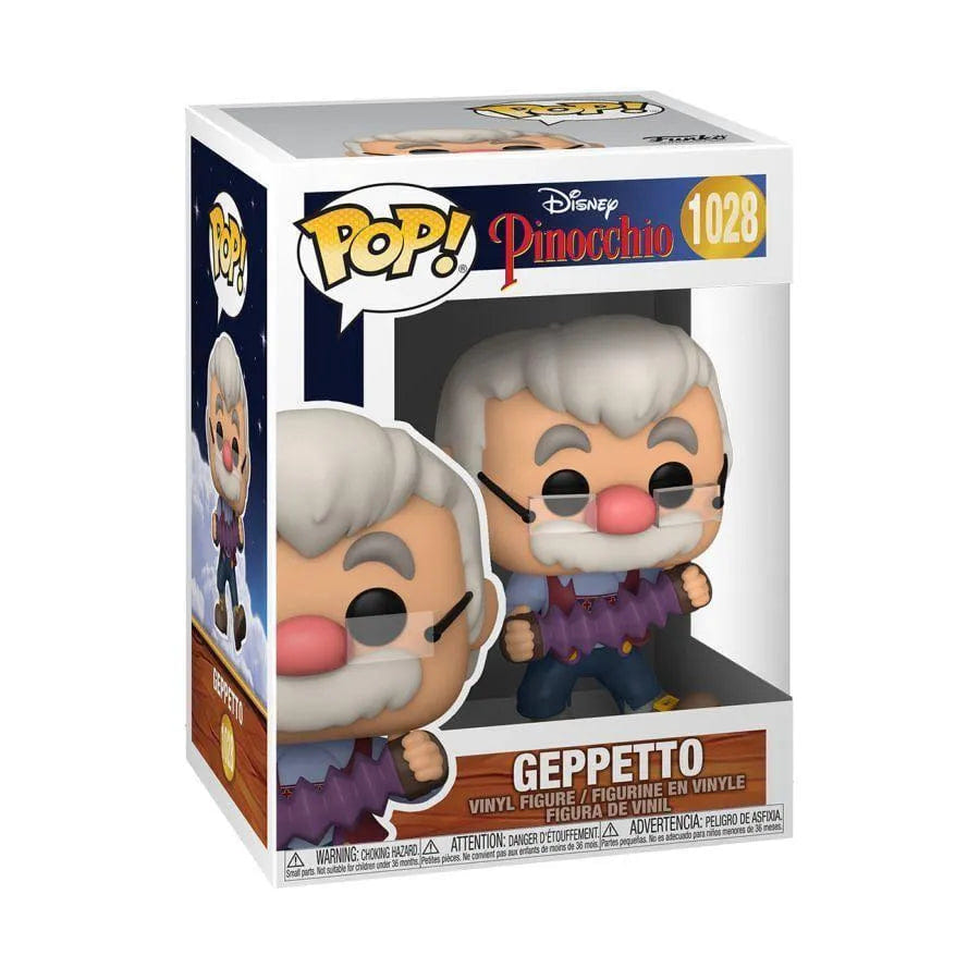 Funko Pinocchio - Gepetto with Accordion 80th Anniversary Pop! Vinyl
