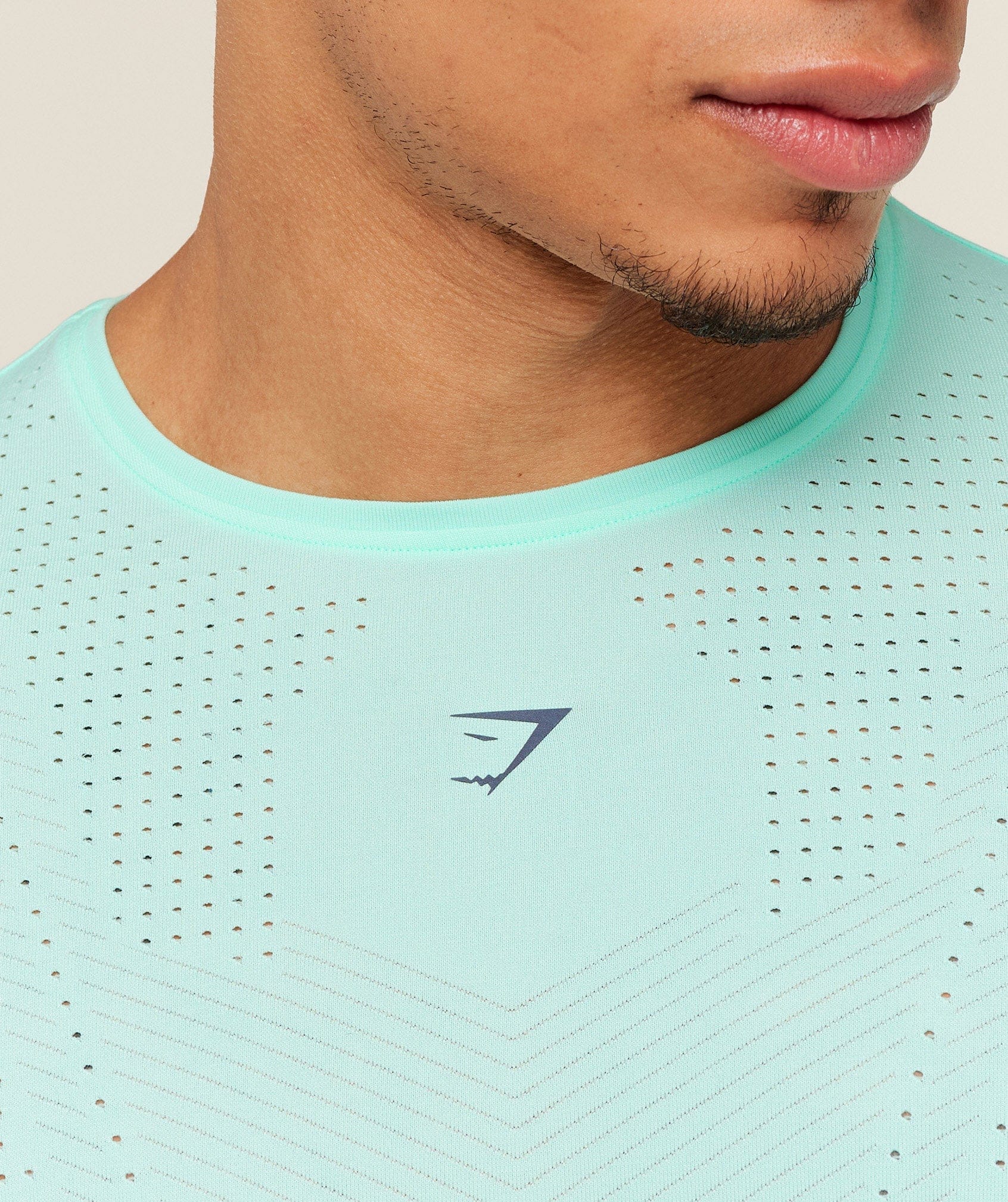 Gymshark Seamless Running T - Shirt Pop Turquoise