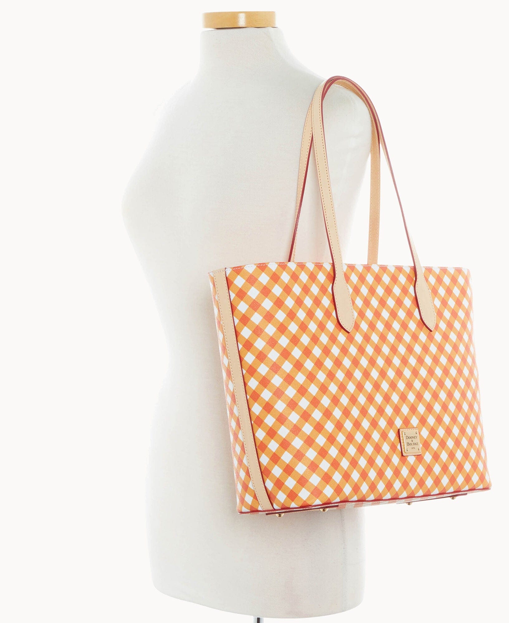 Dooney & Bourke Gingham II Large Tote