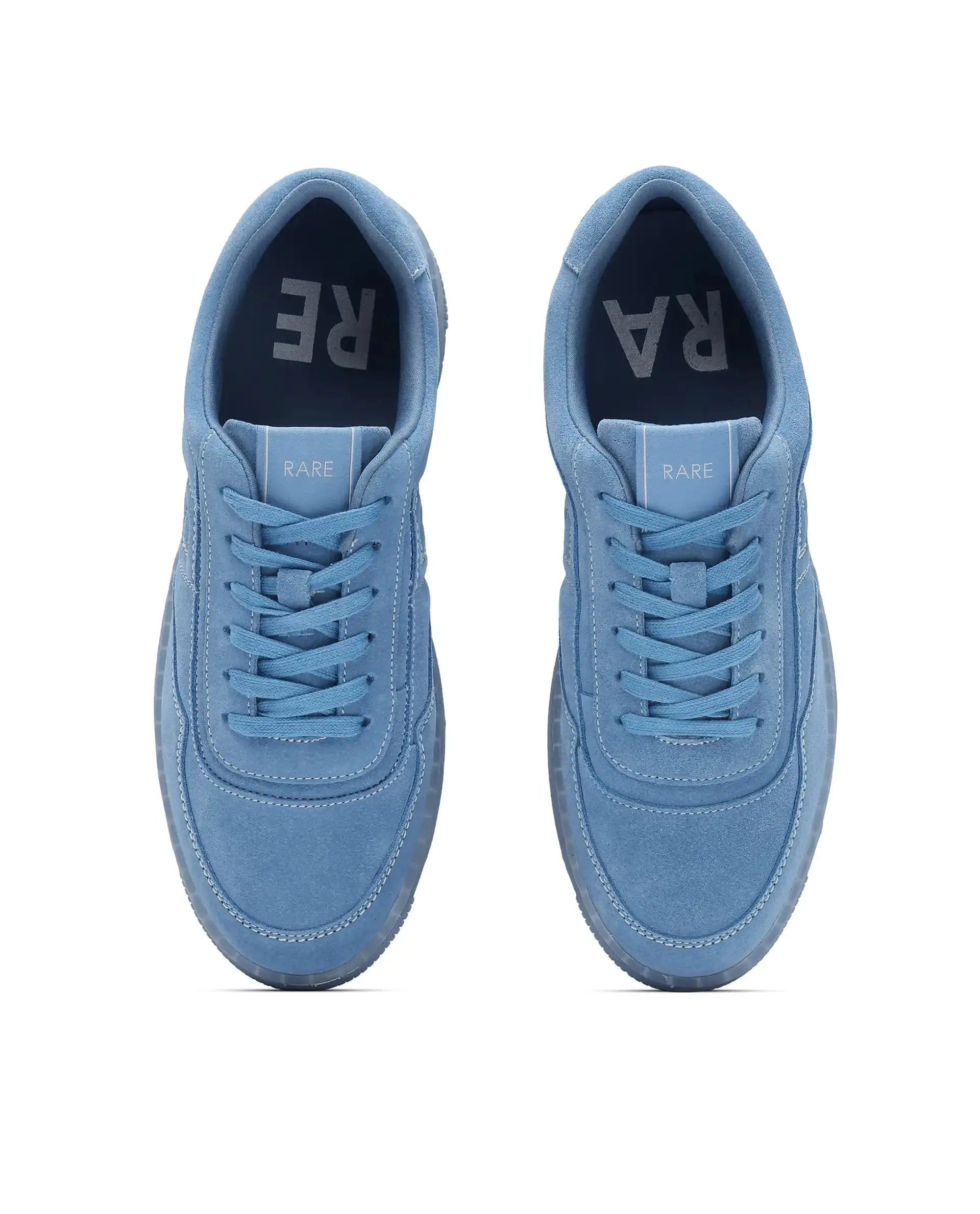 RAREZ Rare Rabbit Men Oslo Blue Lace - Up Closure Sneaker