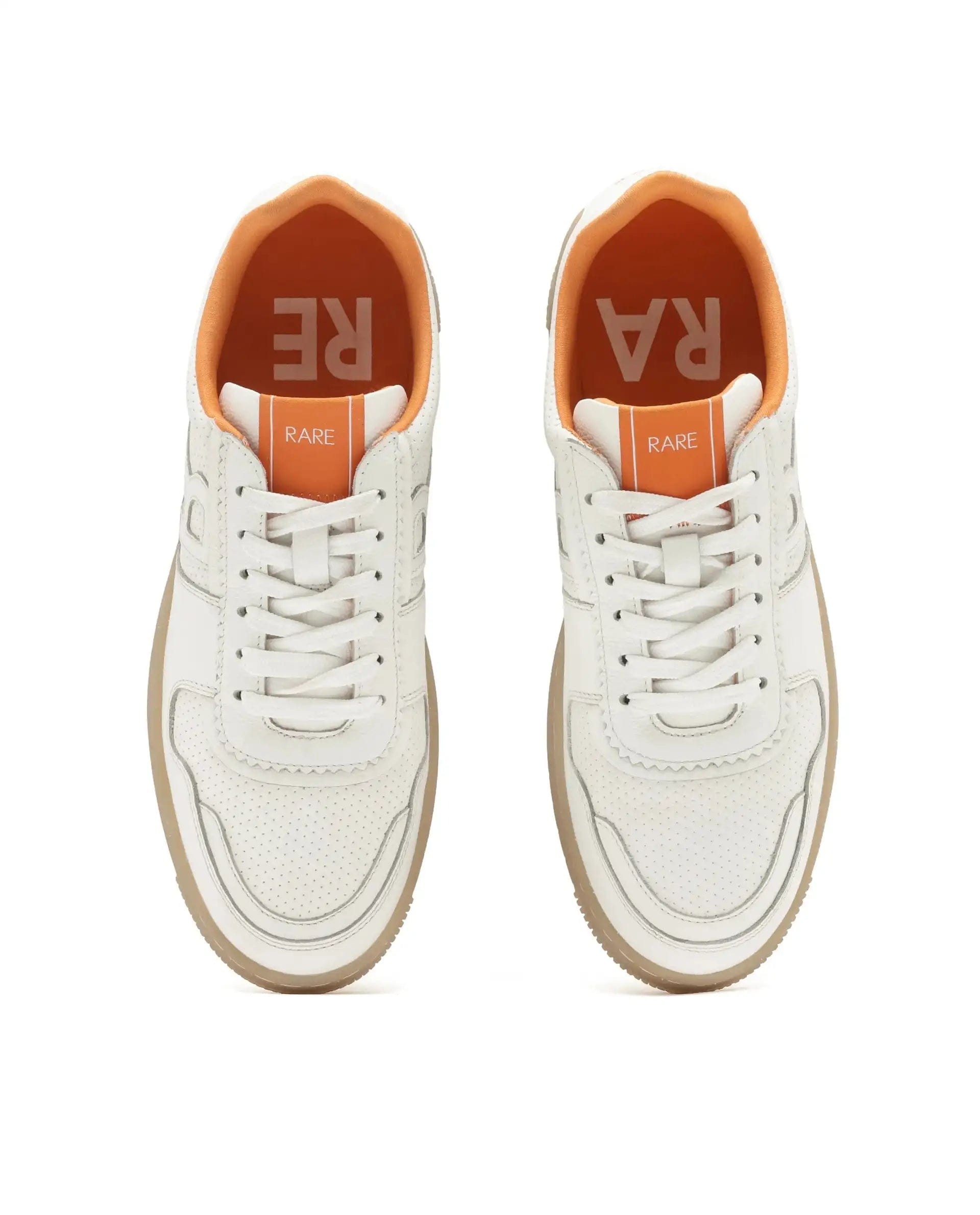 RAREZ Rare Rabbit Men Neva White Lace - Up Closure Sneaker