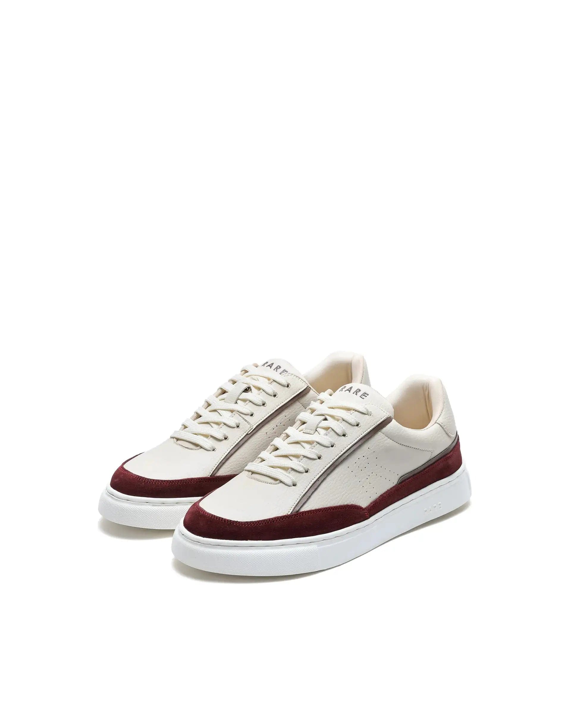 RAREZ Rare Rabbit Men's Kennen Red Micro Fiber Causal Sneaker