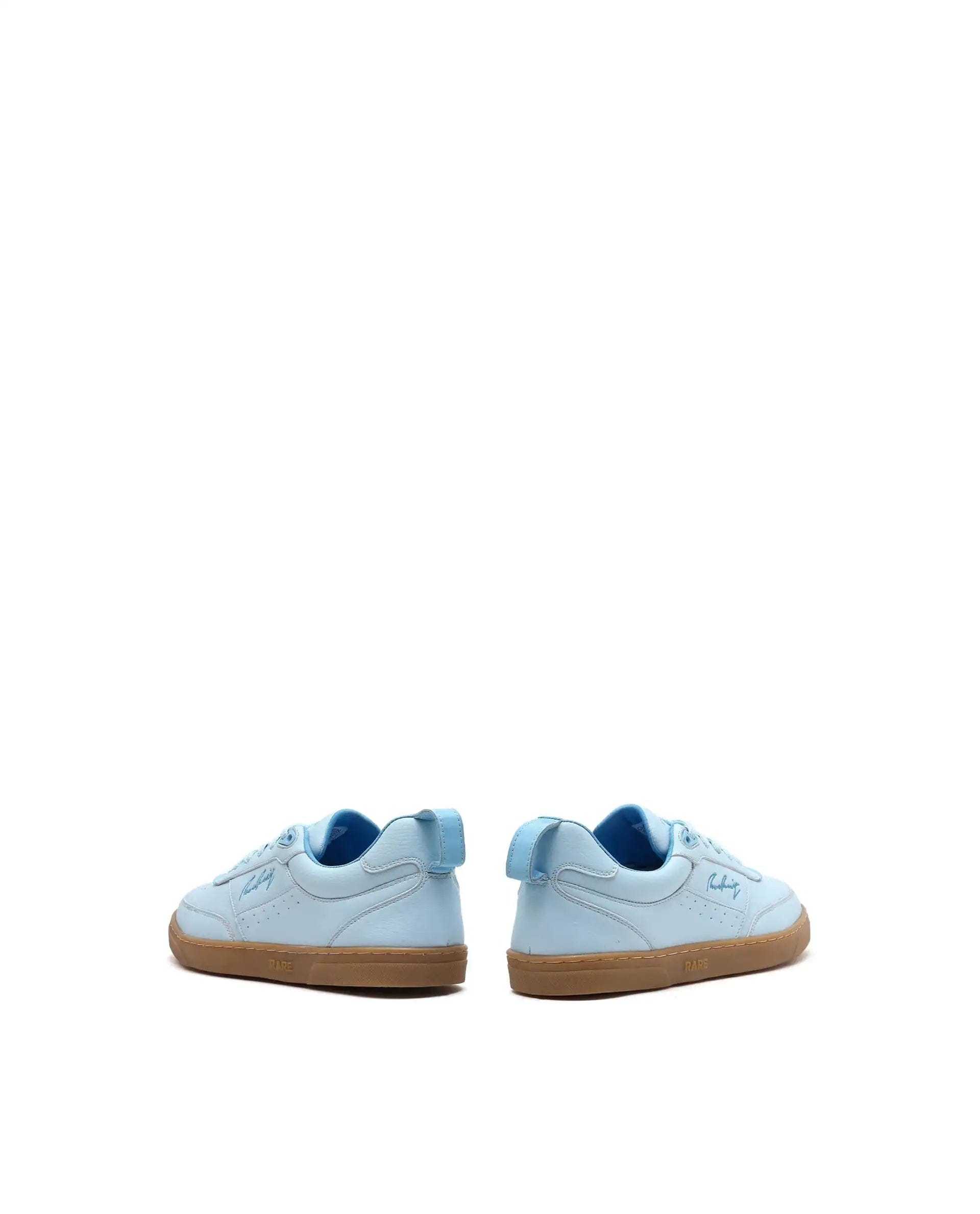 RAREZ Rare Rabbit Men's Garen Blue Micro Fiber Causal Sneaker