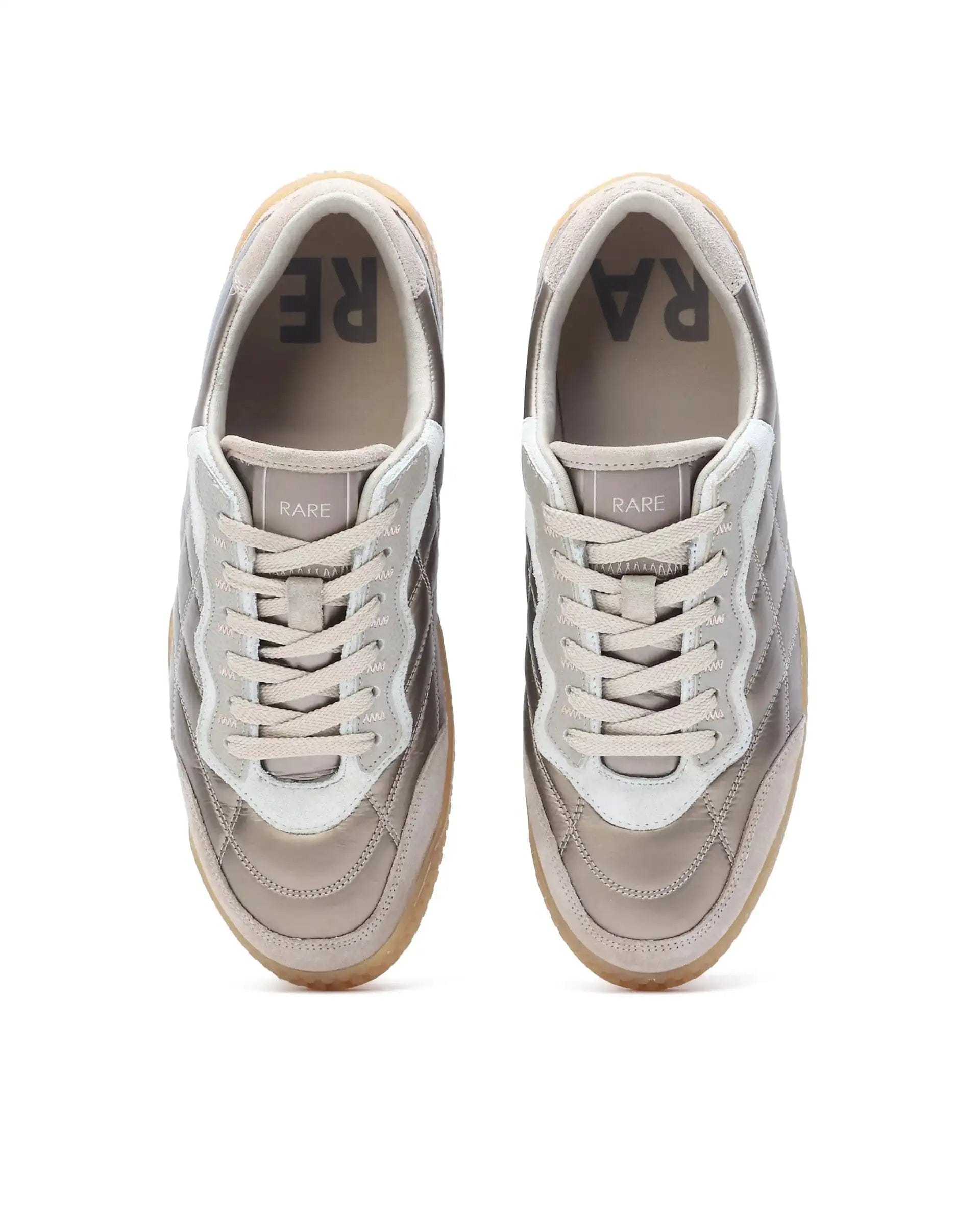 RAREZ Rare Rabbit Men's Temo Brass Parachute Lace - Up Closure Sneaker