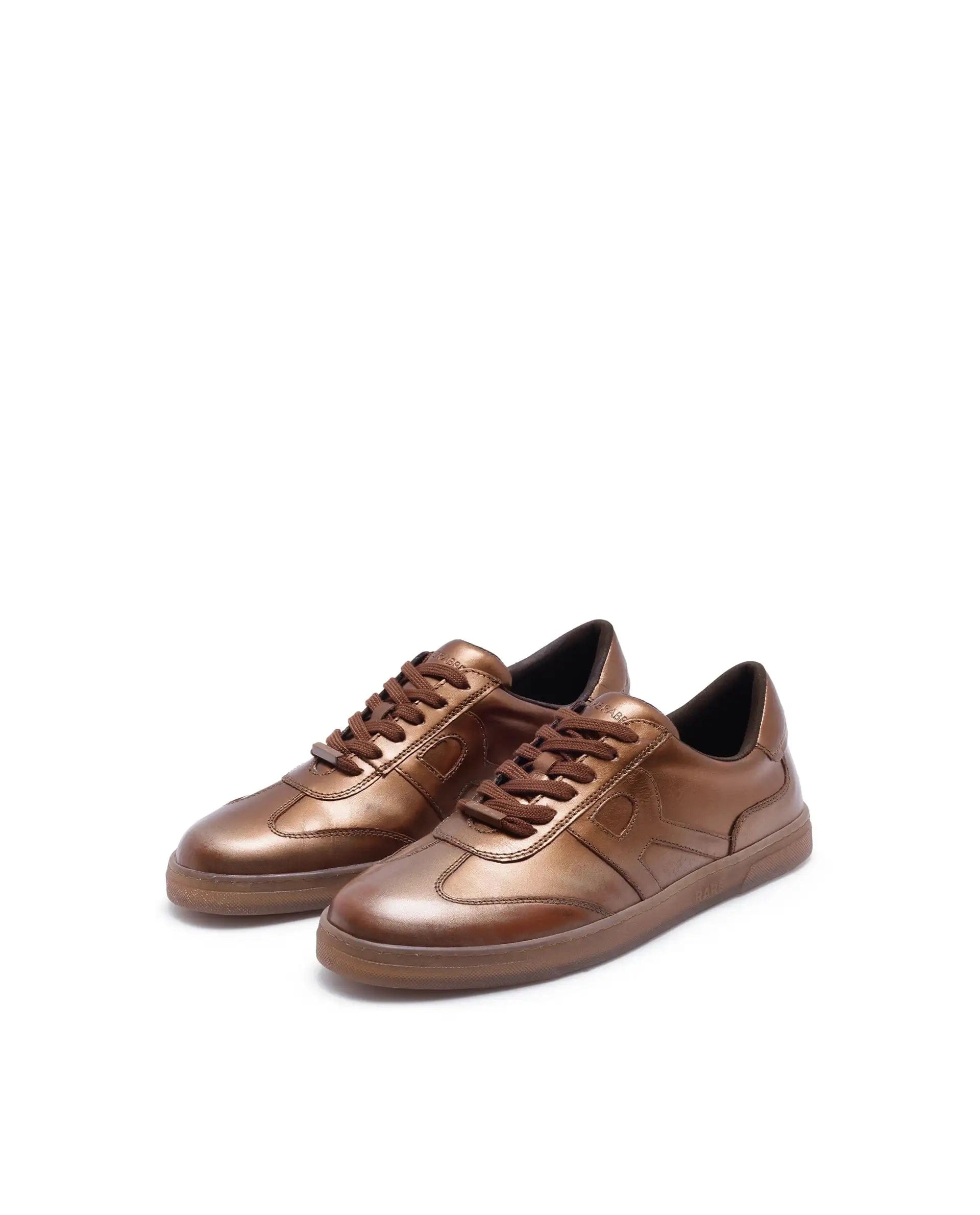 RAREZ Rare Rabbit Men Mercure Metallic Copper Lace - Up Closure Shoes
