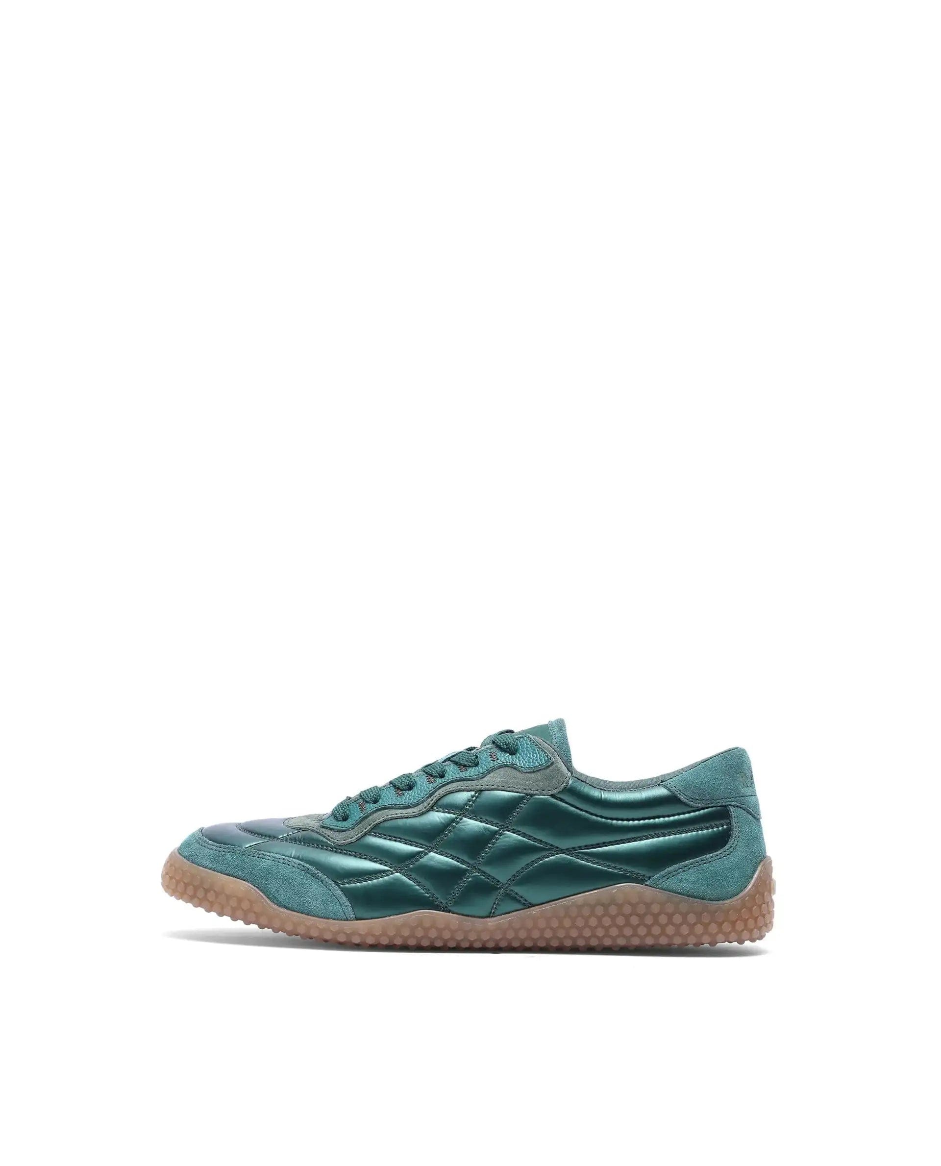 RAREZ Rare Rabbit Men's Temo Green Parachute Lace - Up Closure Sneaker