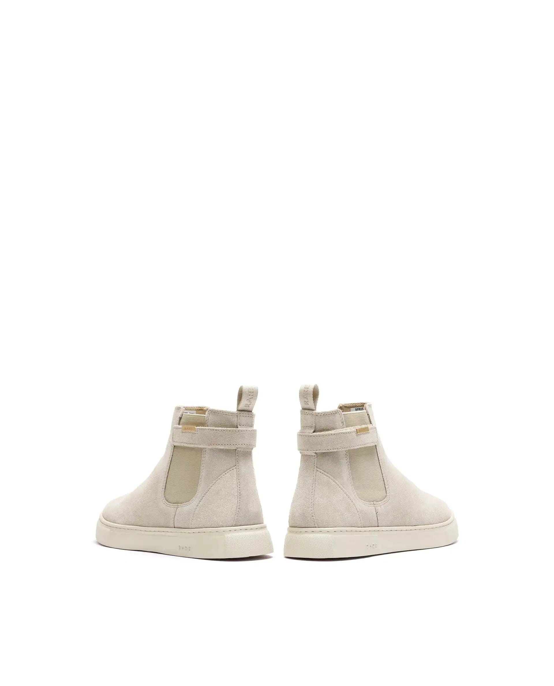 RAREZ Rare Rabbit Men Berus Beige Suede Slip - on Closure Shoes