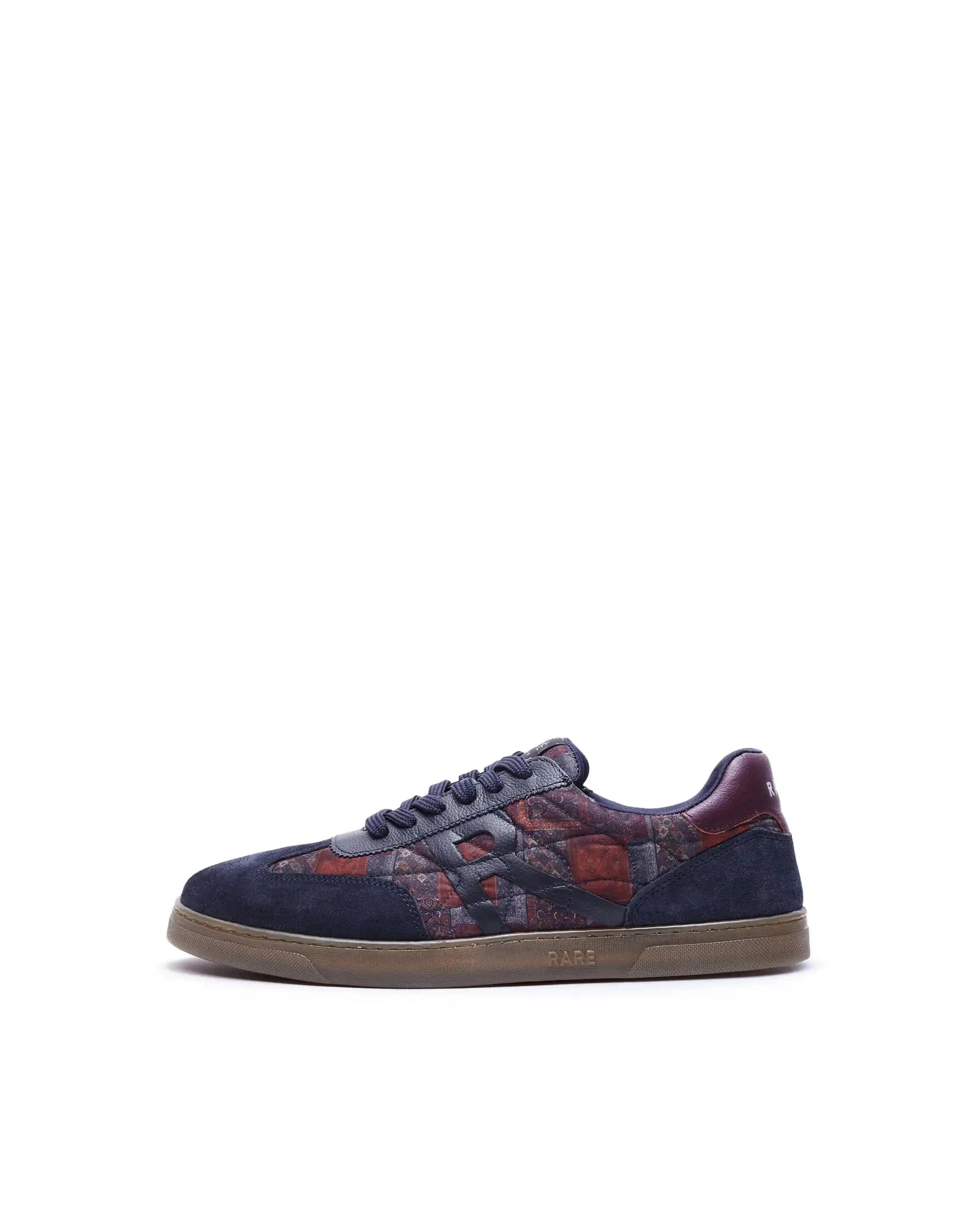 RAREZ Rare Rabbit Men Yarn Dark Blue Leather Lace - Up Closure Shoes