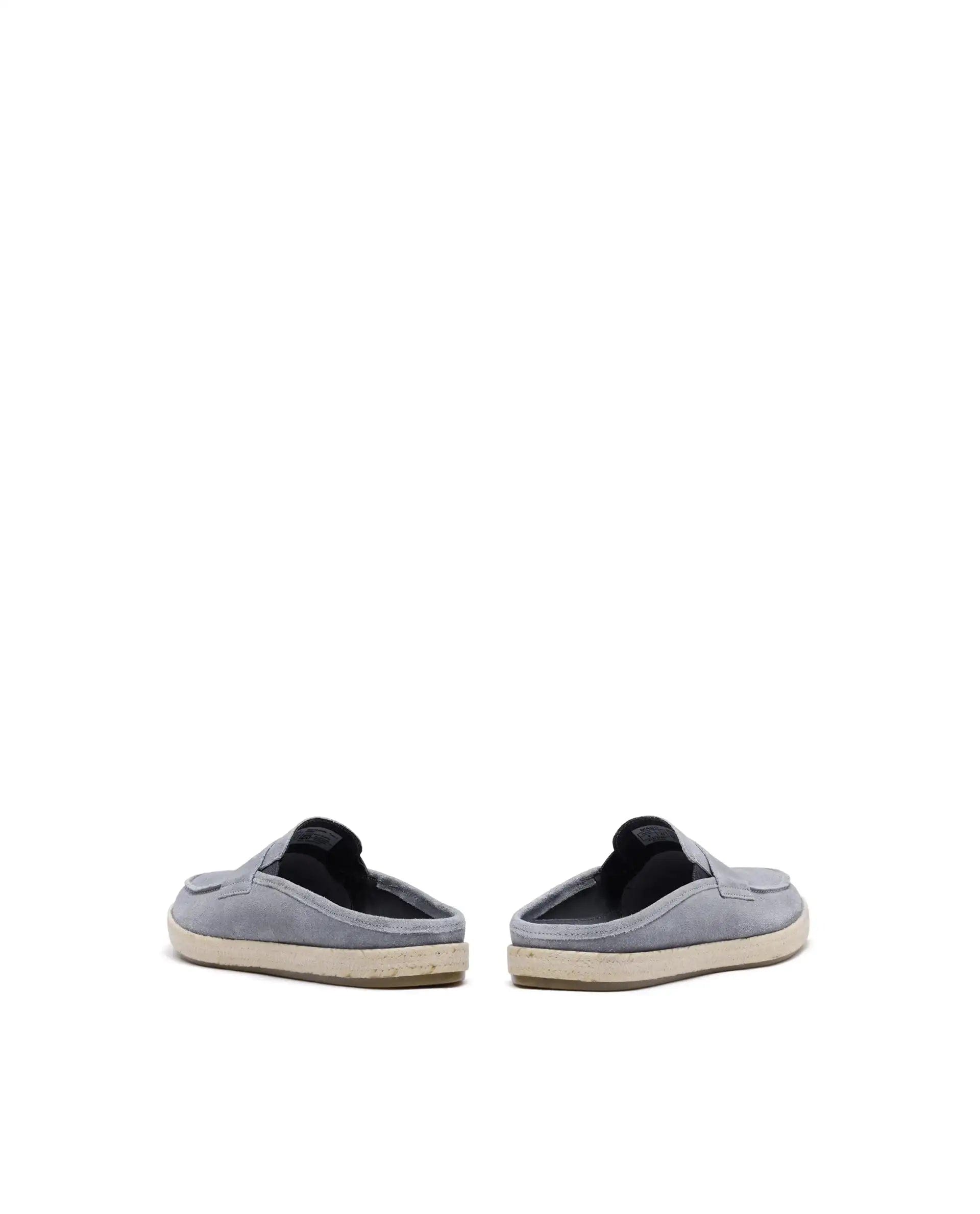 RAREZ Rare Rabbit Men Diago Light Grey Suede Leather Slip - On Closure Shoes