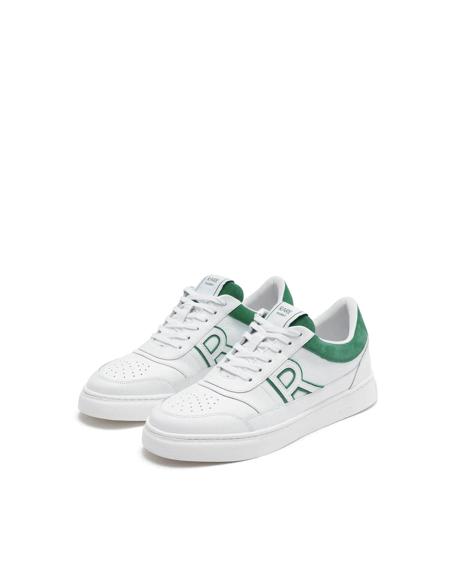 RAREZ Rare Rabbit Men Axiom Green Premium Suede Genuine Leather Dualtone Lace - Up Shoes
