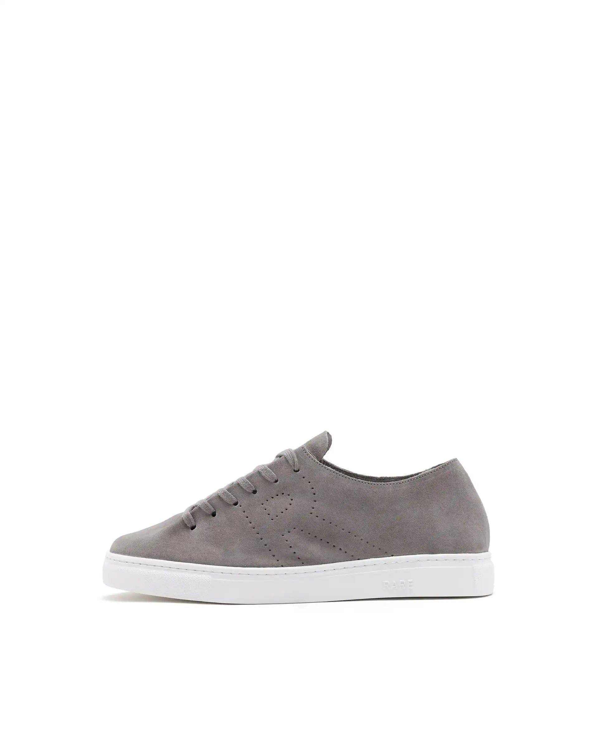 RAREZ Rare Rabbit Men Skin Taupe Suede Monotone Upper Low - Top Lace - Up Plain Shoes