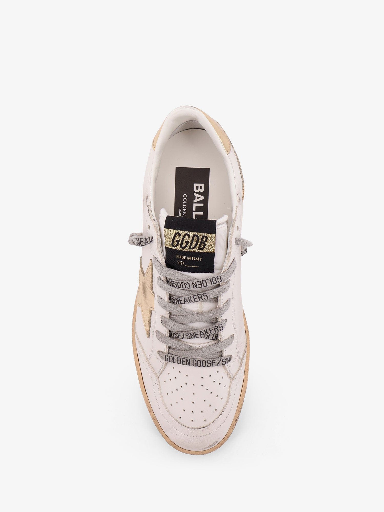 Golden GOOSE Deluxe BRAND Ball Star leather sneakers with side logo