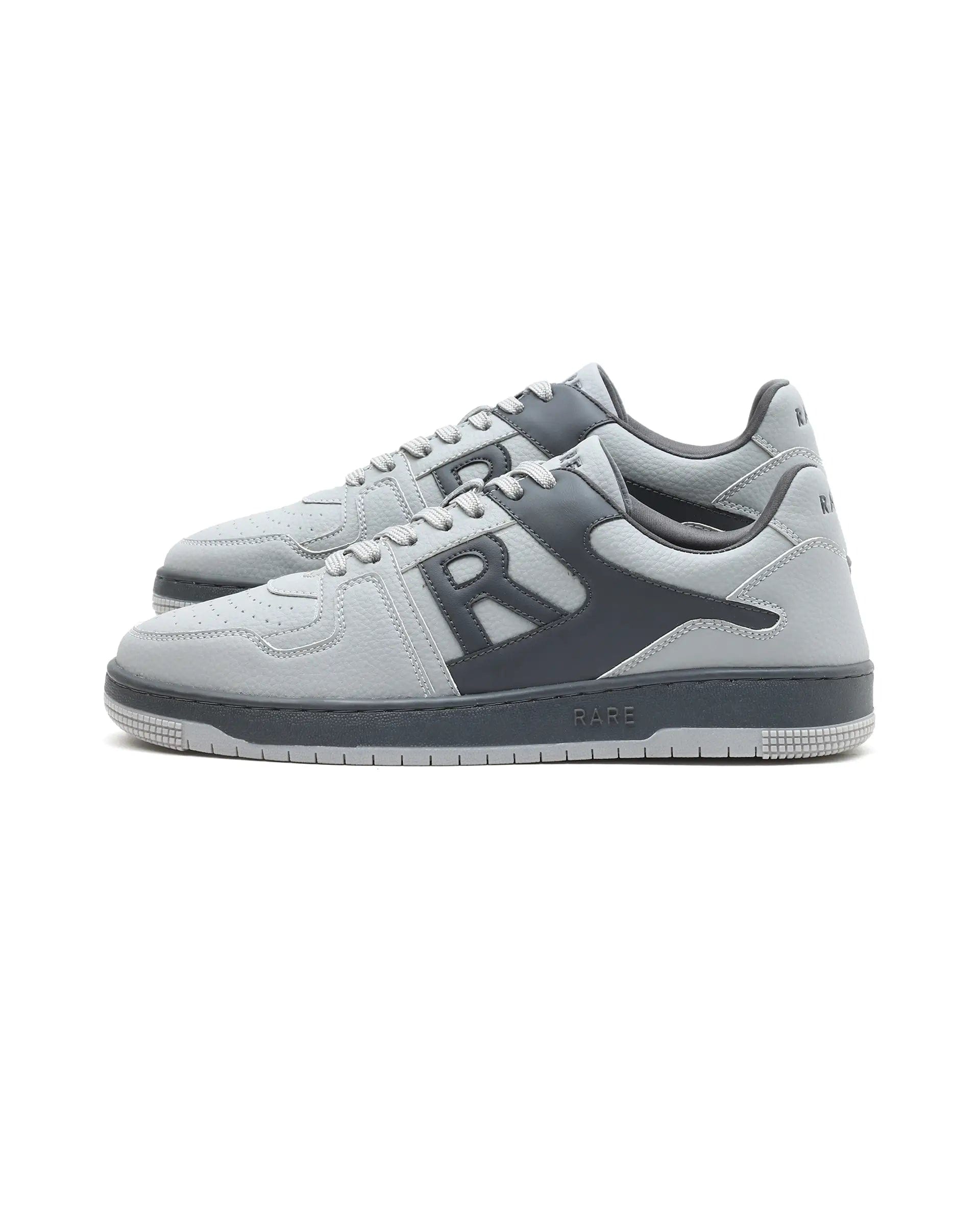 RAREZ Rare Rabbit Men's Phantom Grey Micro Fiber Navy Causal Sneaker