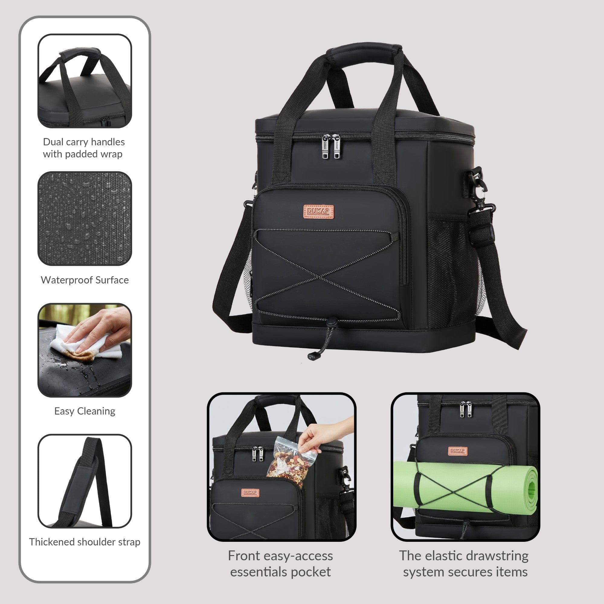Dukap DASH Insulated Soft Cooler Tote Bag