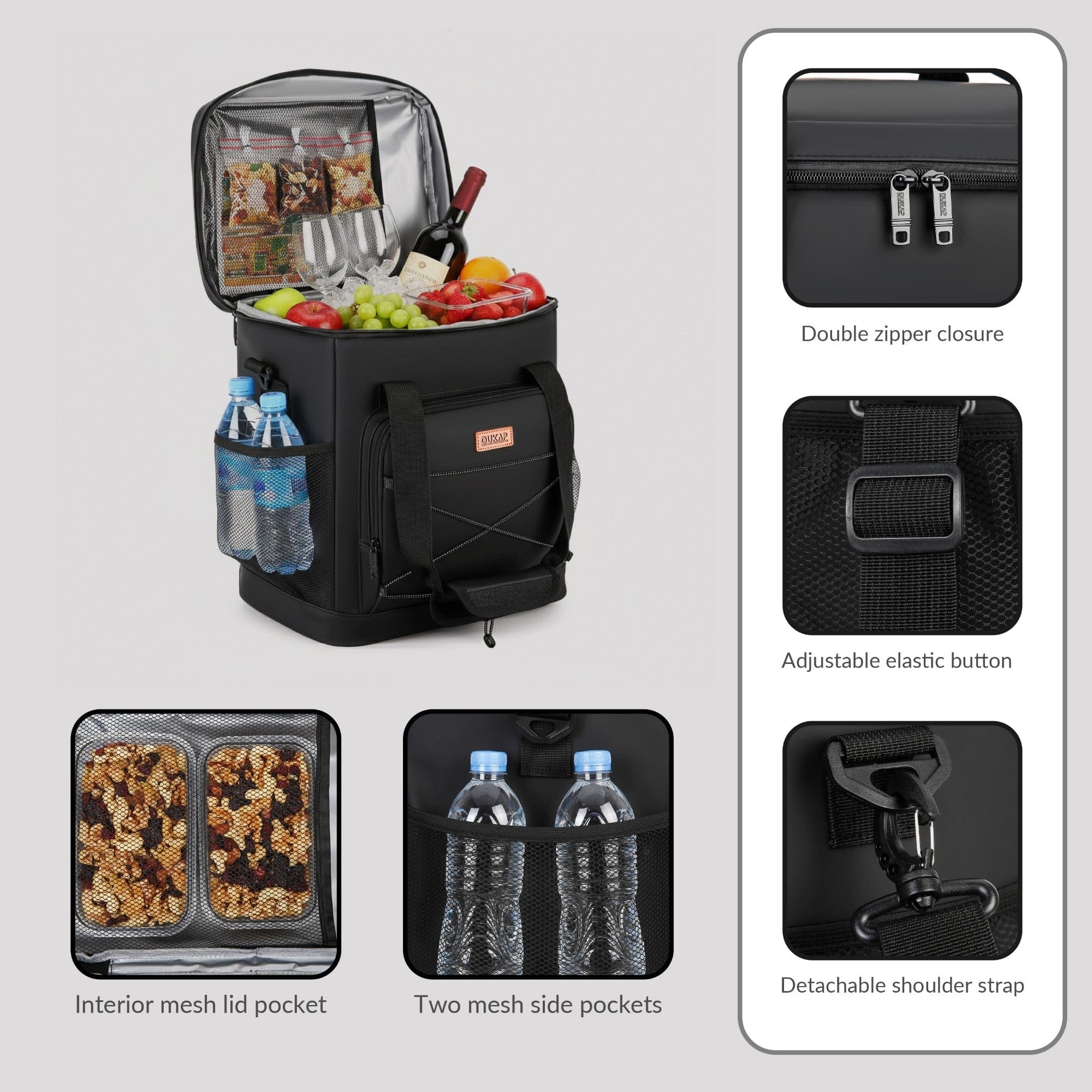 Dukap DASH Insulated Soft Cooler Tote Bag
