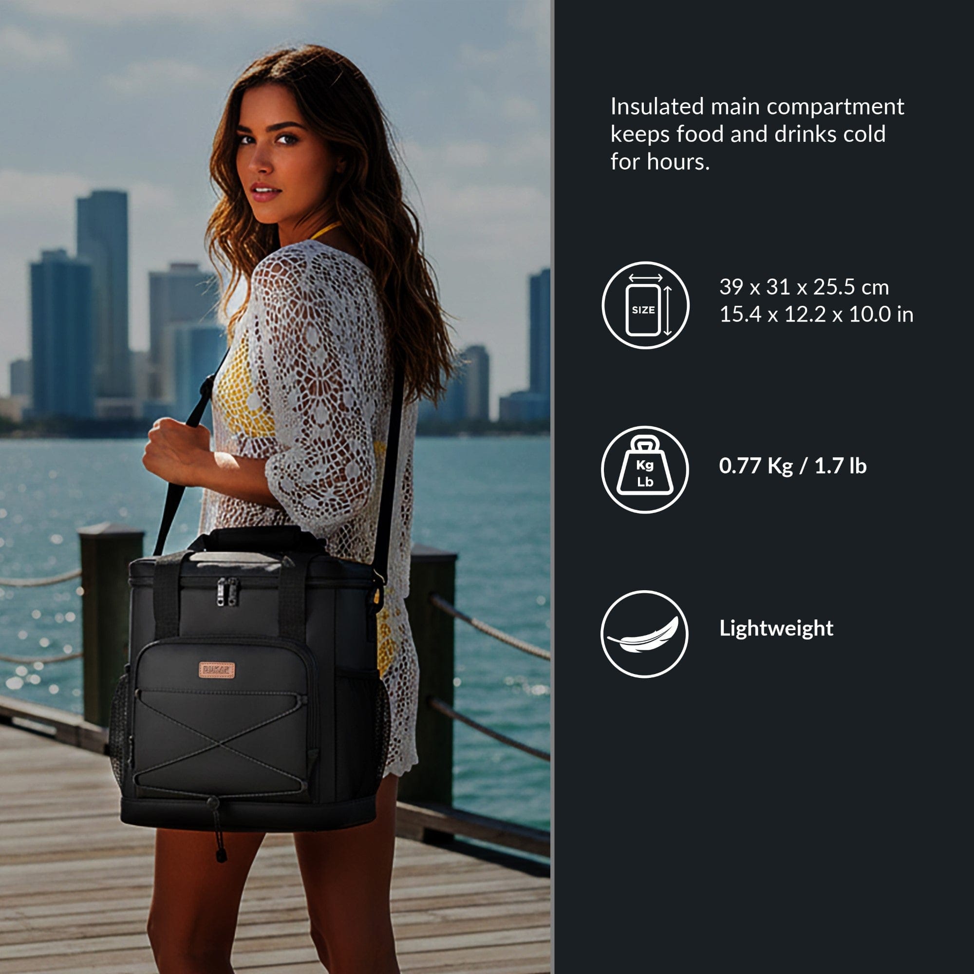 Dukap DASH Insulated Soft Cooler Tote Bag
