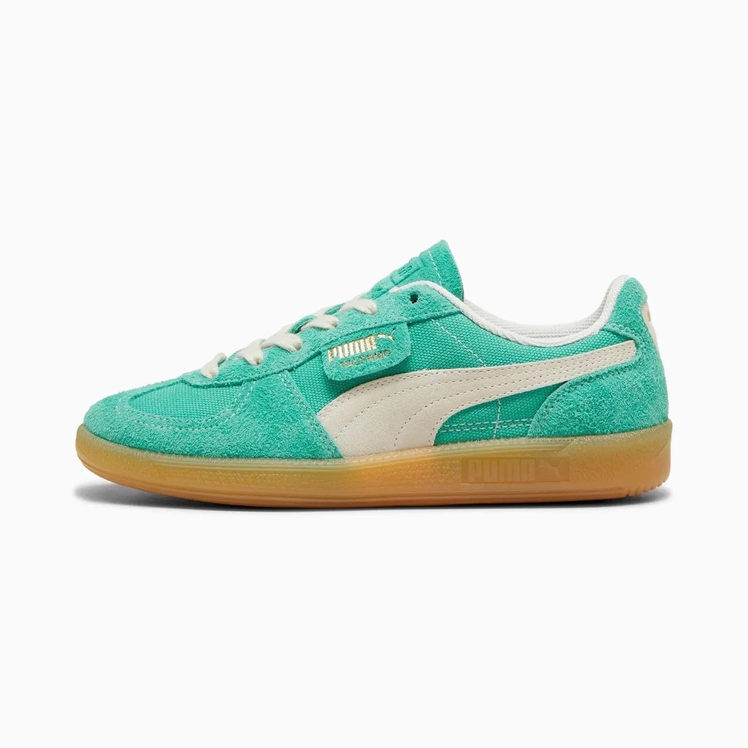 Vintage Puma Palermo Vintage 396841 - 05 Sneakers Mens Jade Frost Suede Shoes RHS8604