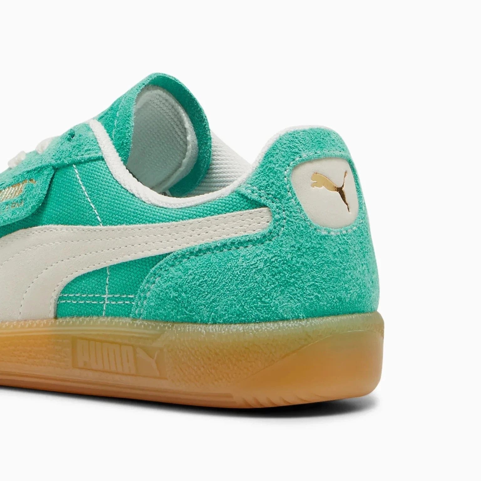 Vintage Puma Palermo Vintage 396841 - 05 Sneakers Mens Jade Frost Suede Shoes RHS8604
