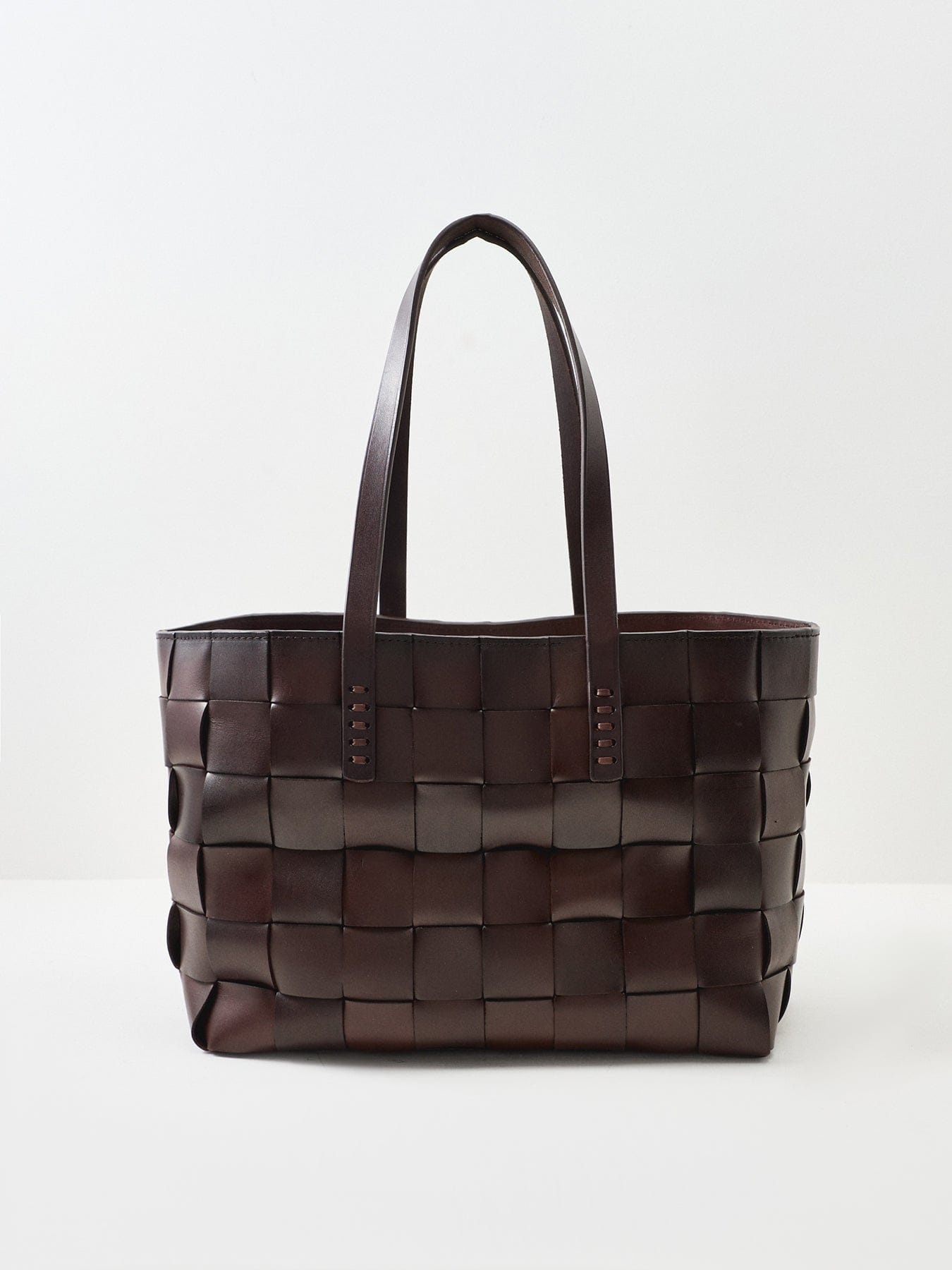 Dragon Diffusion Japan Suede Box Weave Basket Brown