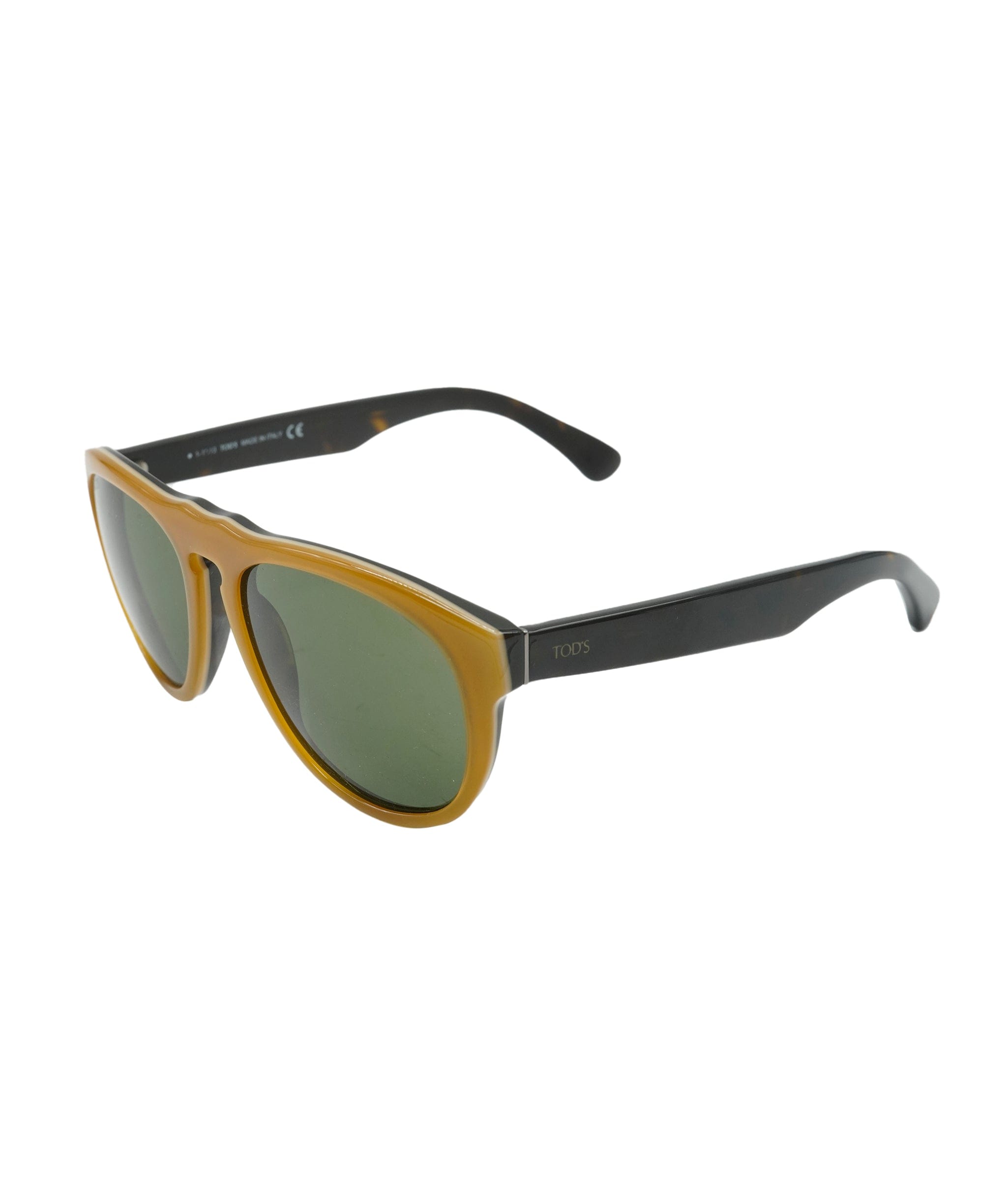 Tod's Sunglasses in Mustard and Tortoiseshell AKC0099