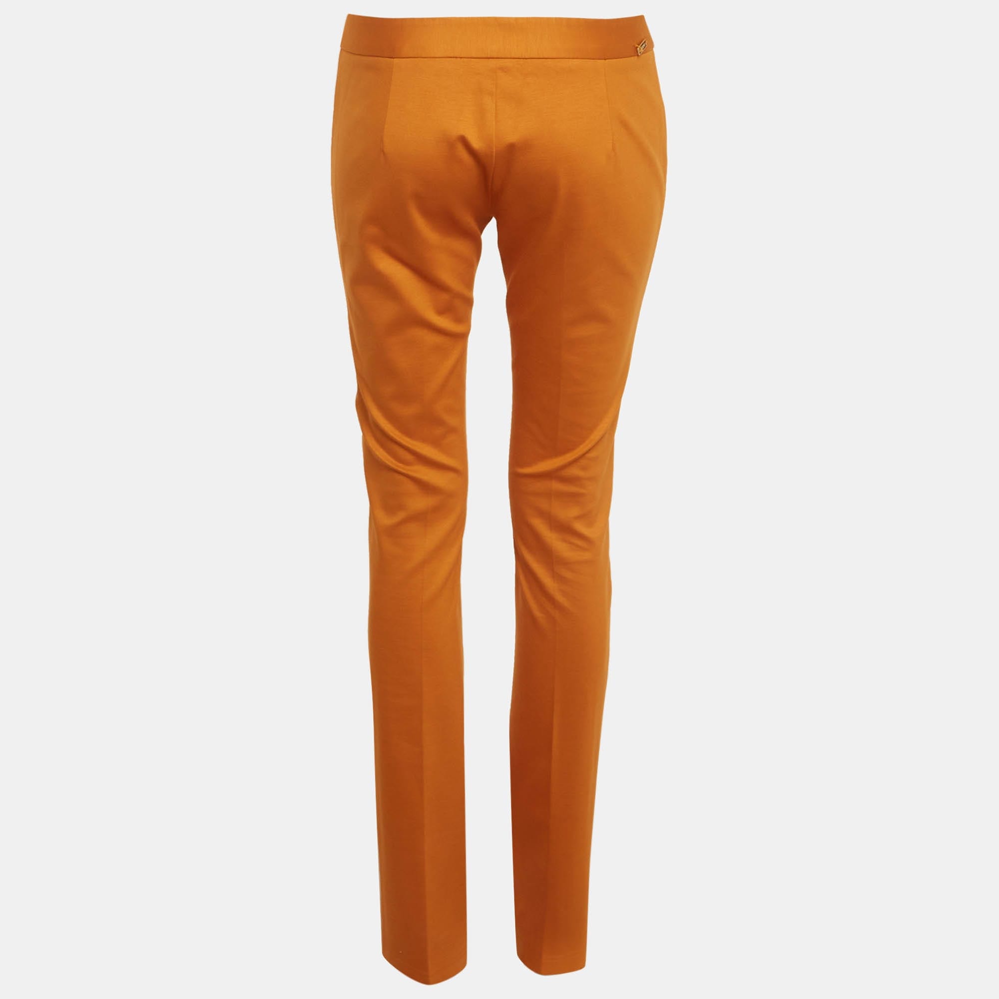 Just Cavalli Mustard Yellow Jersey Trousers