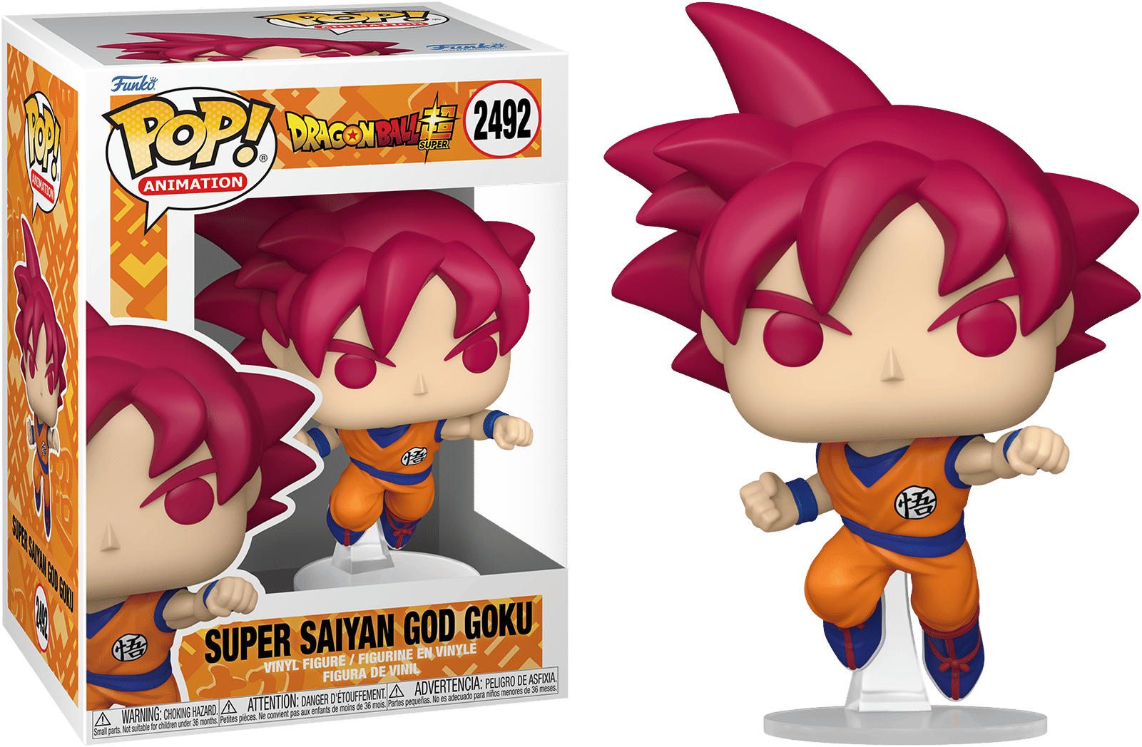 Funko Dragon Ball: Super – Super Saiyan God Goku Pop! Vinyl