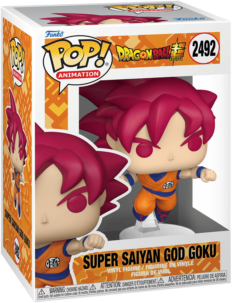 Funko Dragon Ball: Super – Super Saiyan God Goku Pop! Vinyl